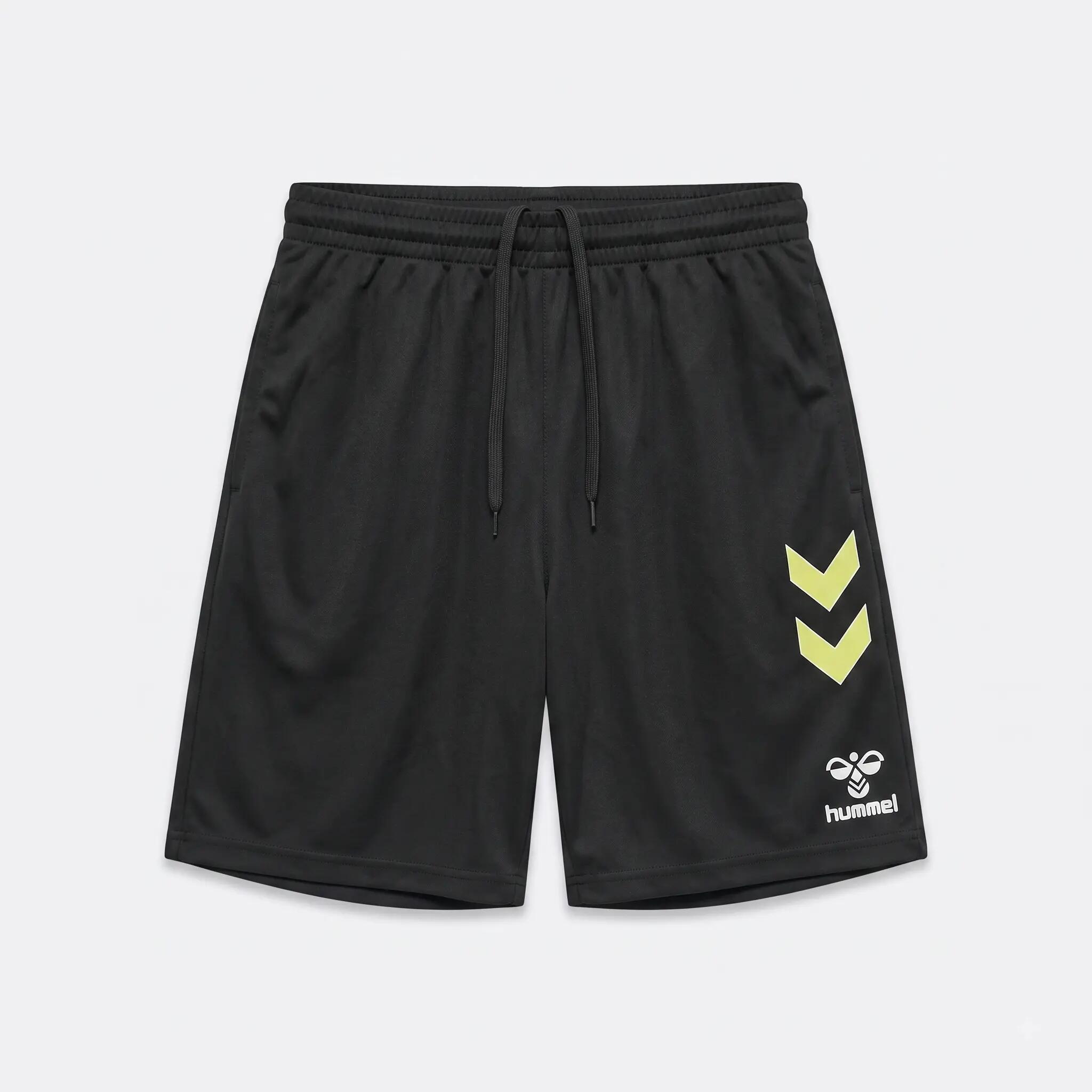 Herren Handball Shorts Hummel schwarz/gelb