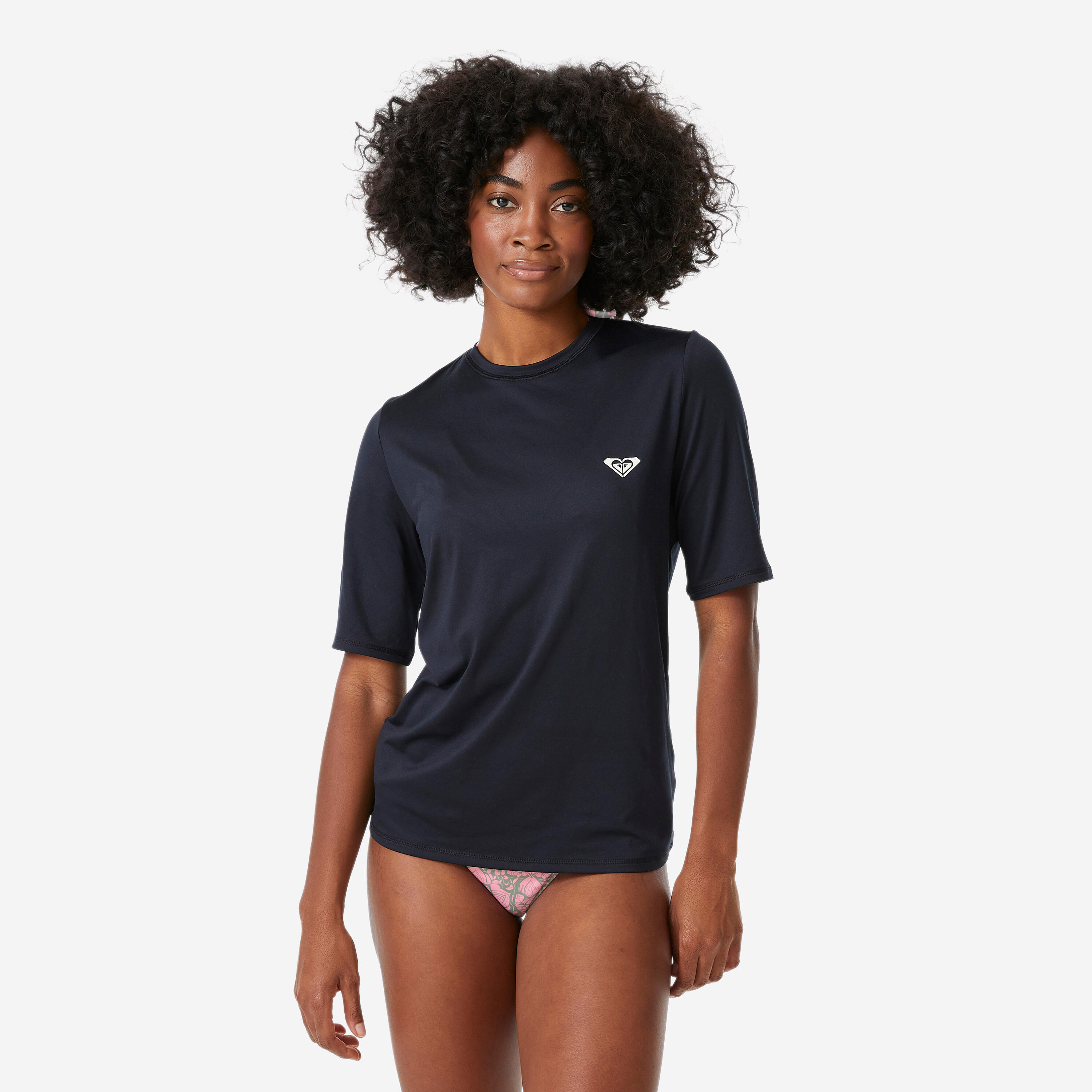UV-Shirt Damen Roxy schwarz