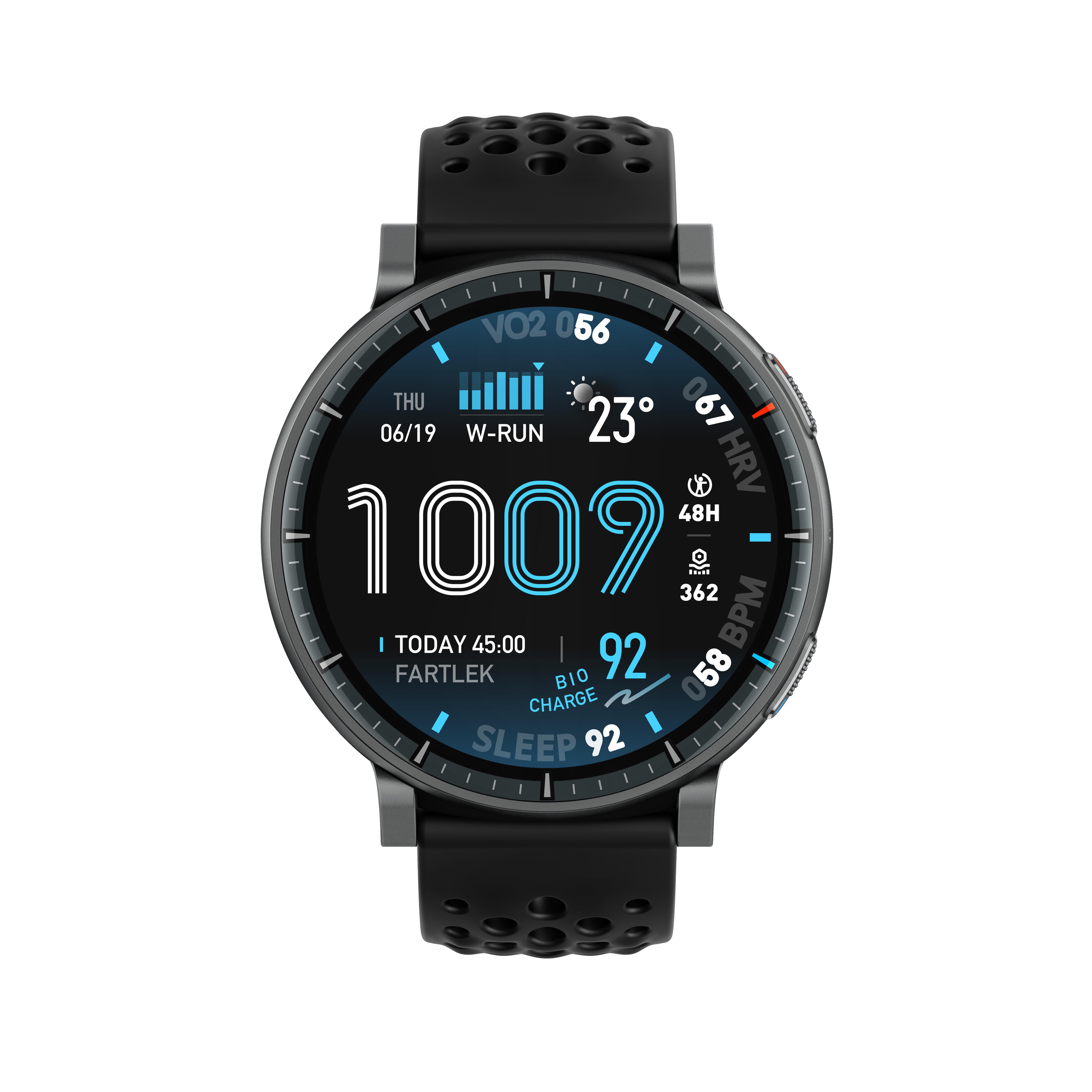 Active Max GPS Uhr schwarz
