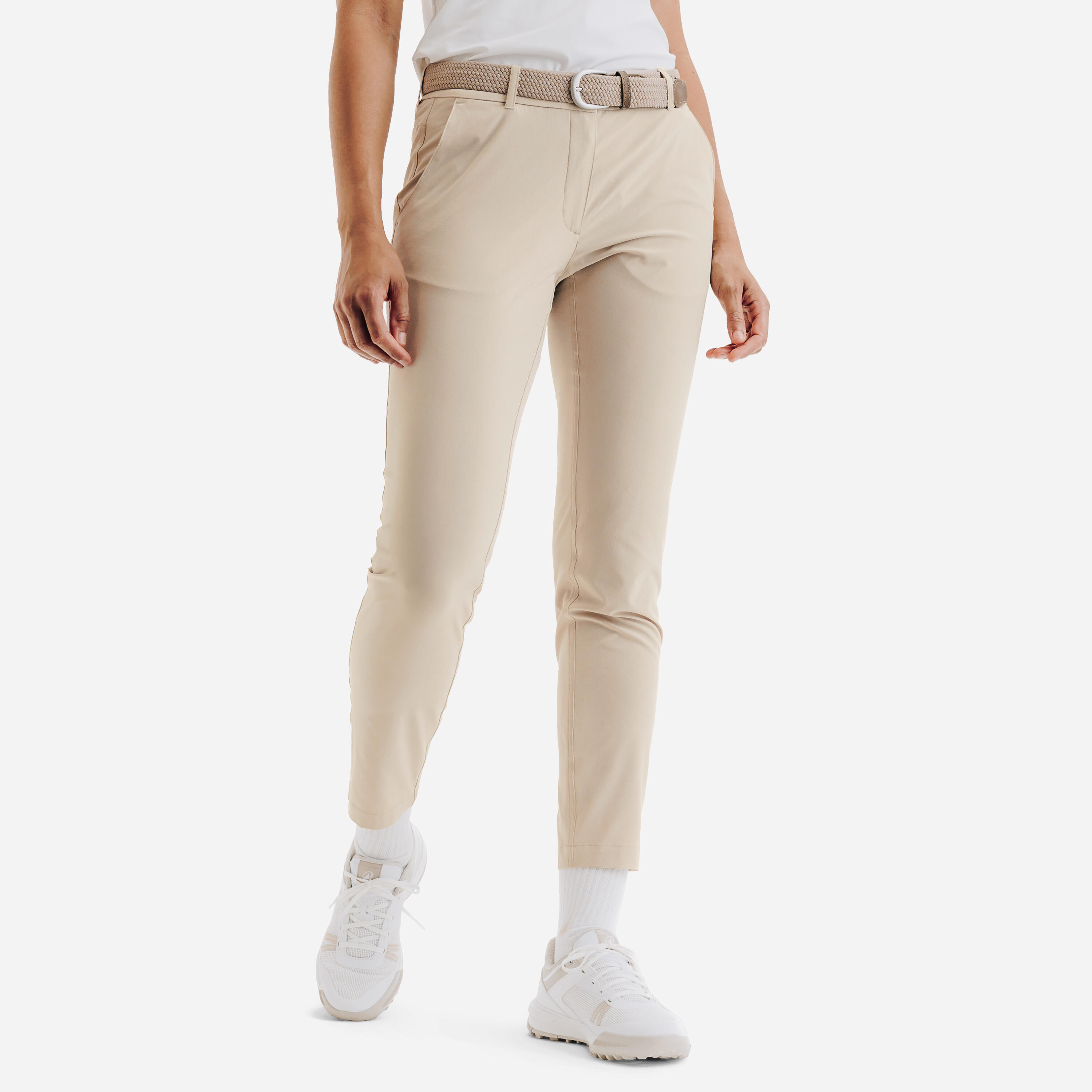 Damen Golf Hose UV-Schutz 50+ - WW500 beige