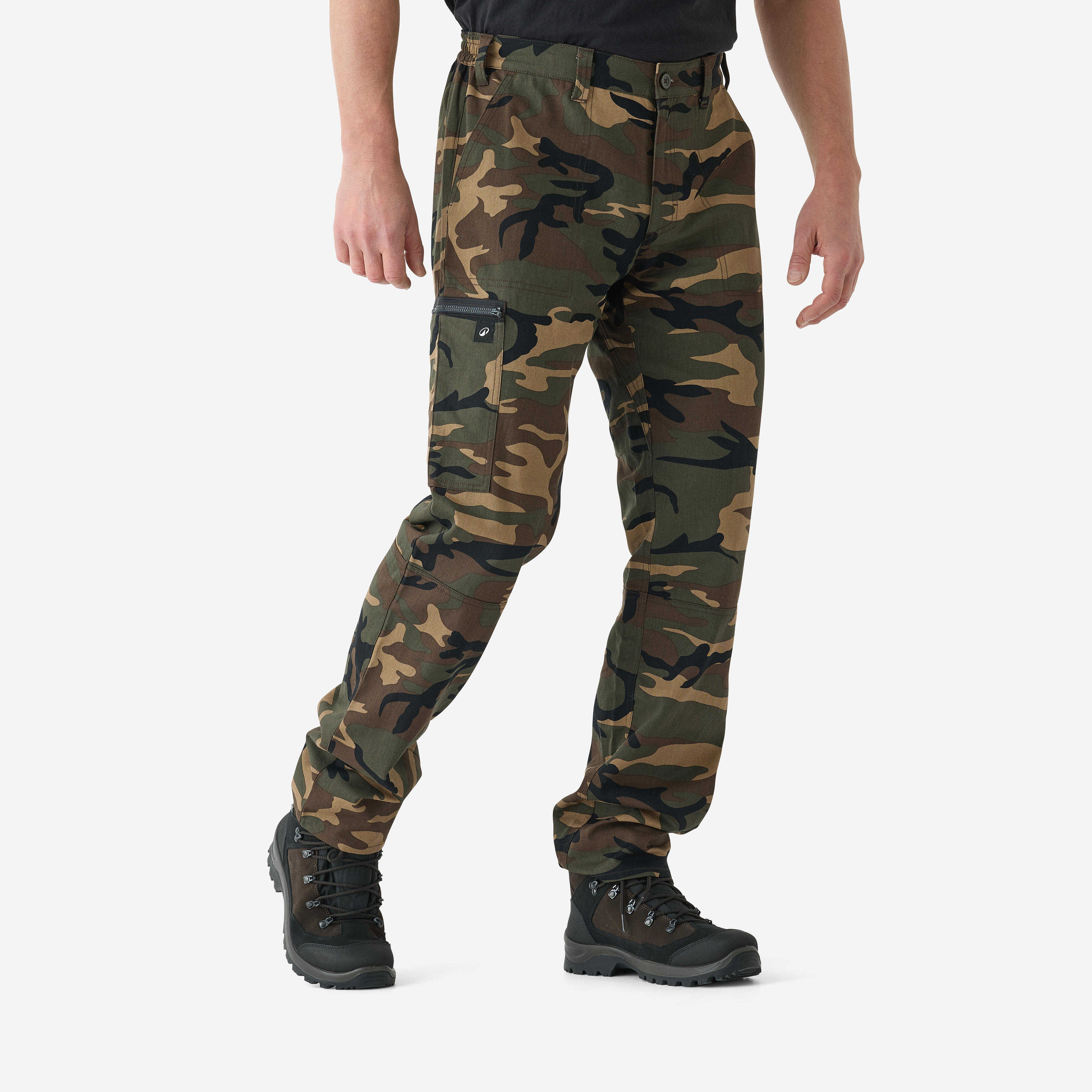 Jagdhose Steppe 120 strapazierfähig Camouflage