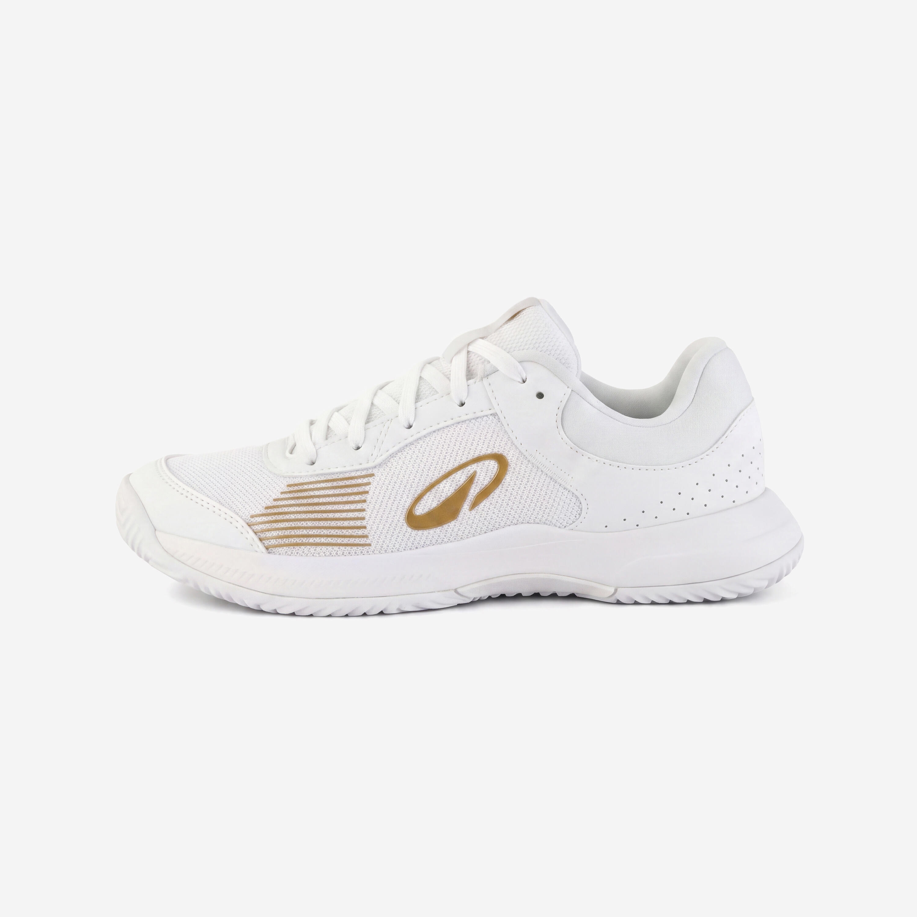 Damen/Herren Tennisschuhe Multicourt - Comfort Lite weiß/beige