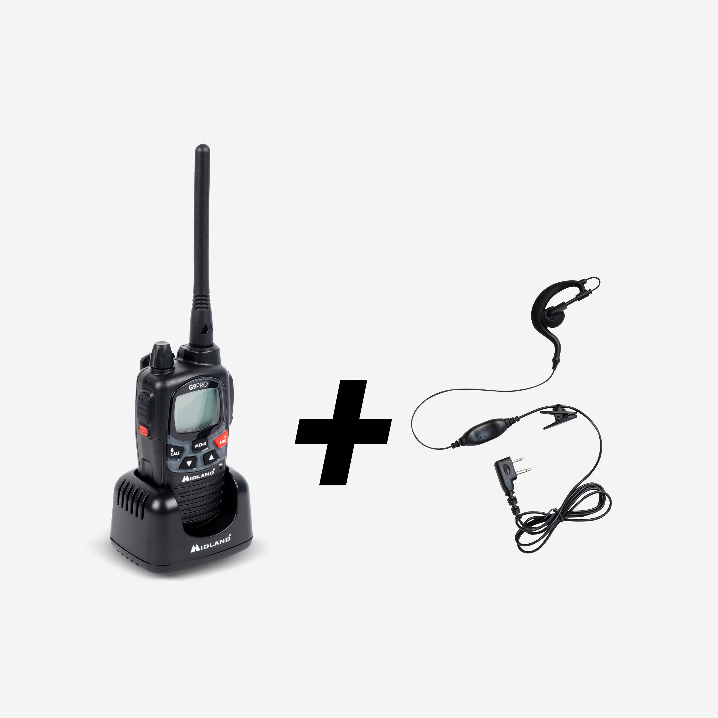 Walkie Talkie MIDLAND G9 PRO + Kopfhörer