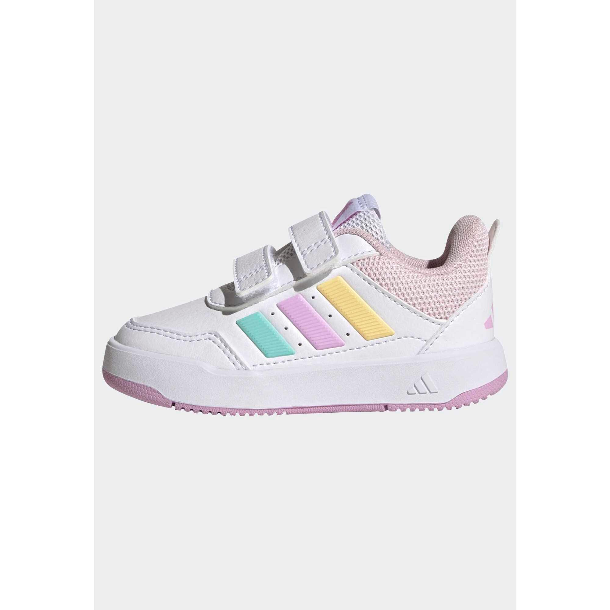 Fitnessschuhe Sneaker Kinder strapazierfähig - violett/weiß