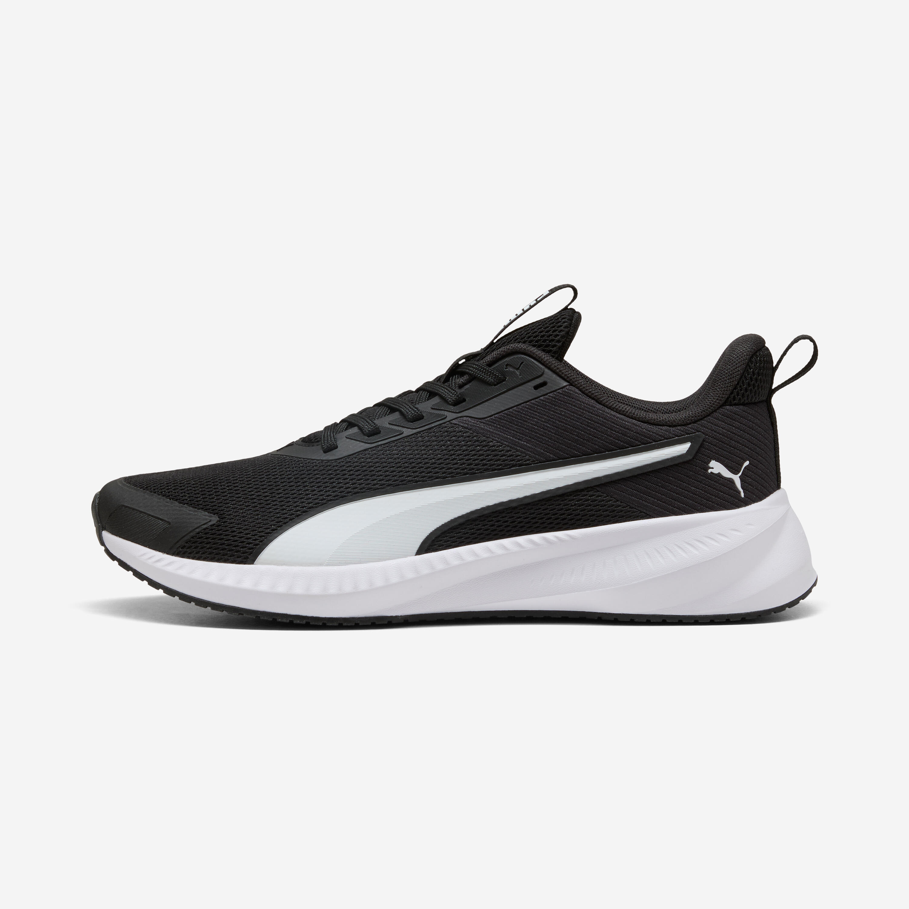 PUMA Fitnessschuhe Sneaker Herren - Flyer Lite 4 schwarz/weiß