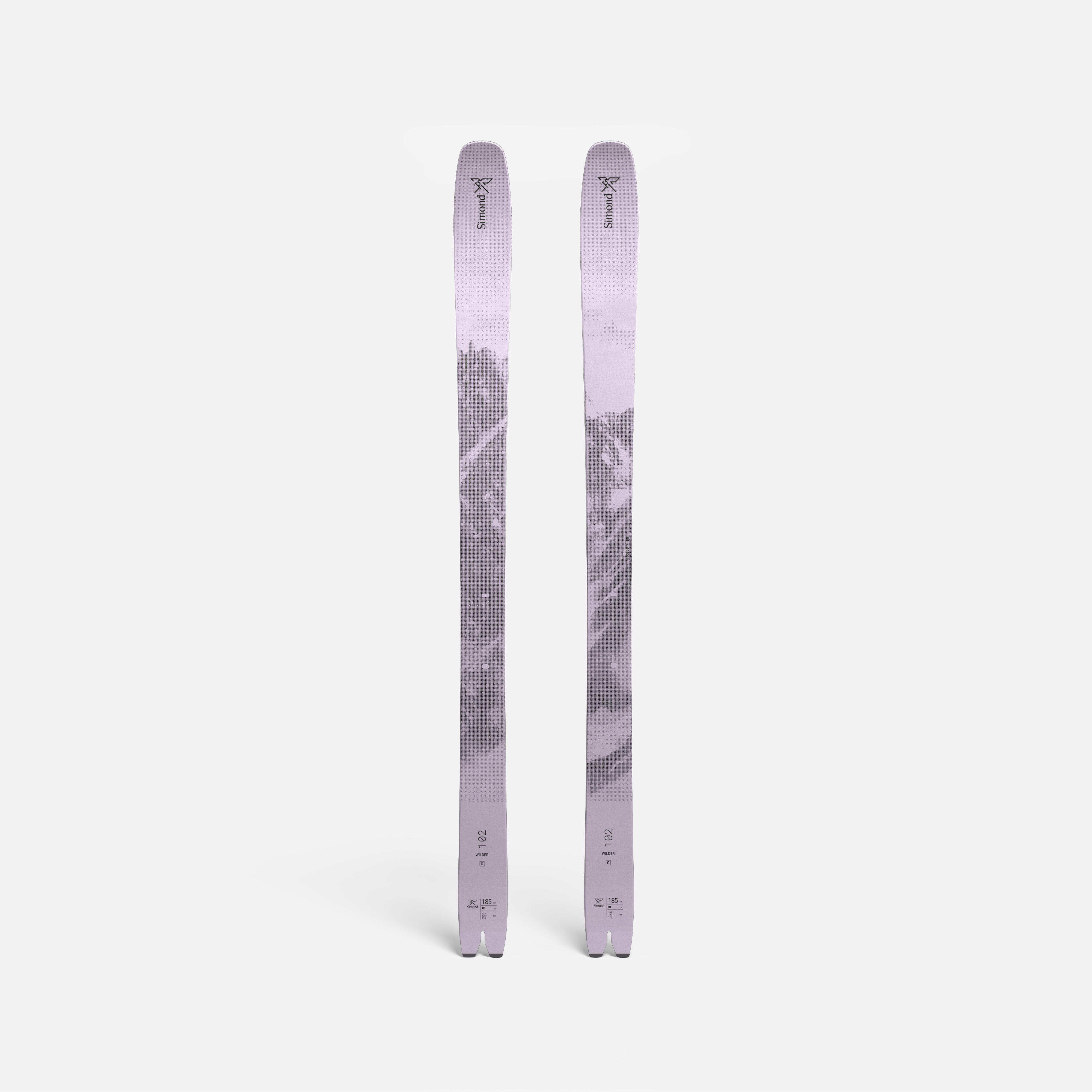 Tourenski Carbon ohne Felle und Bindungen - Wilder 102