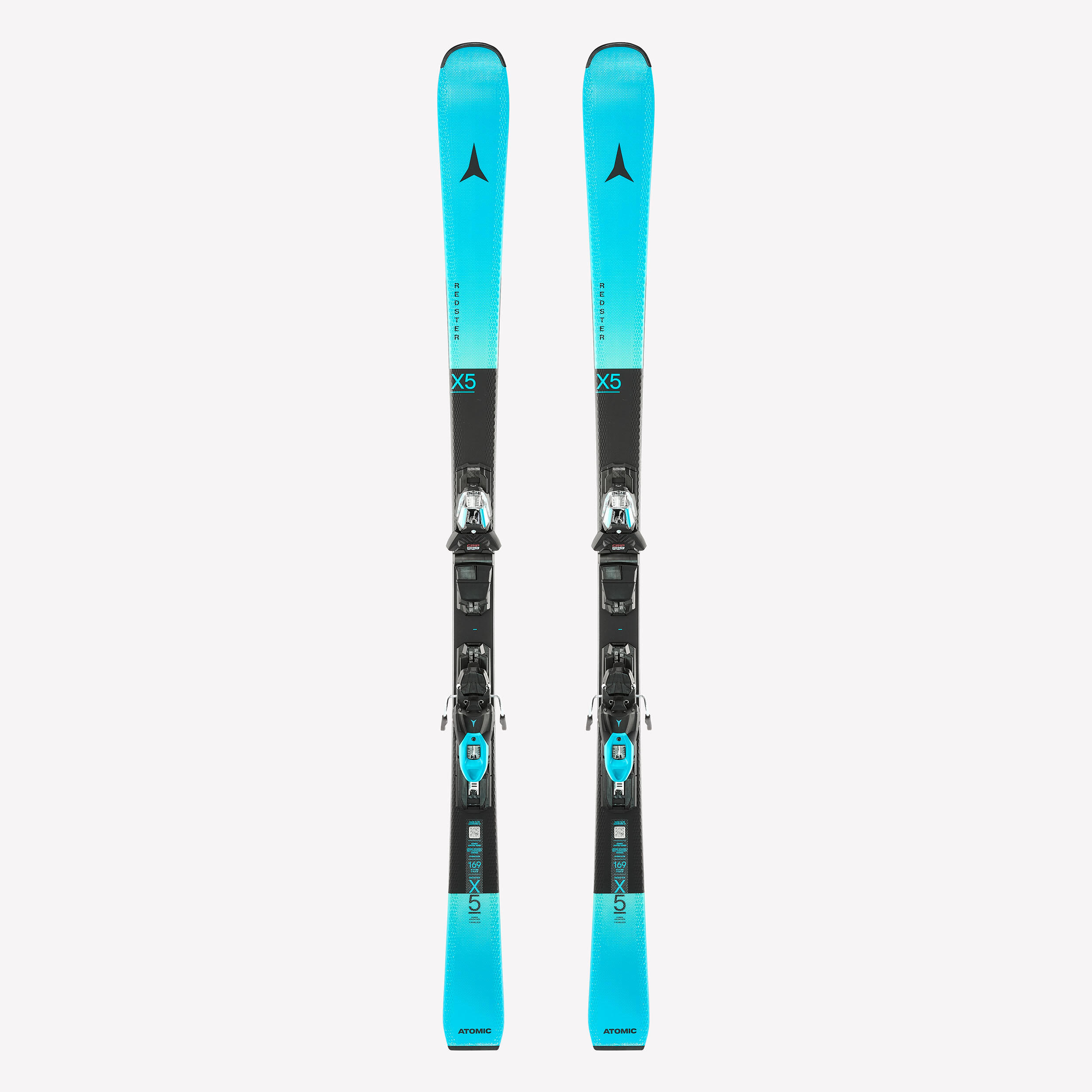 Ski Erwachsene mit Bindung Piste - Redster X5 Atomic türkisblau