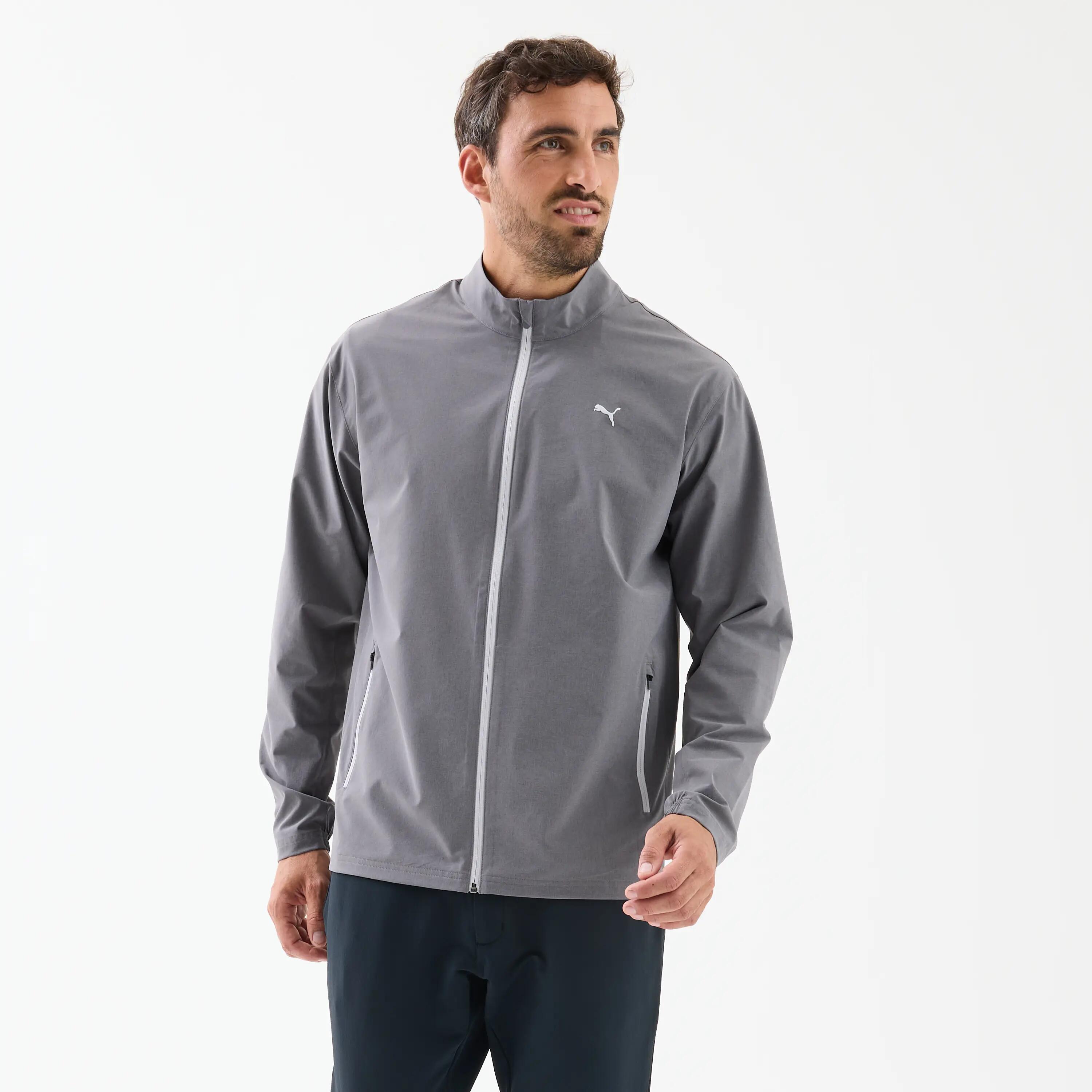 Herren Golf Windbreaker - grau