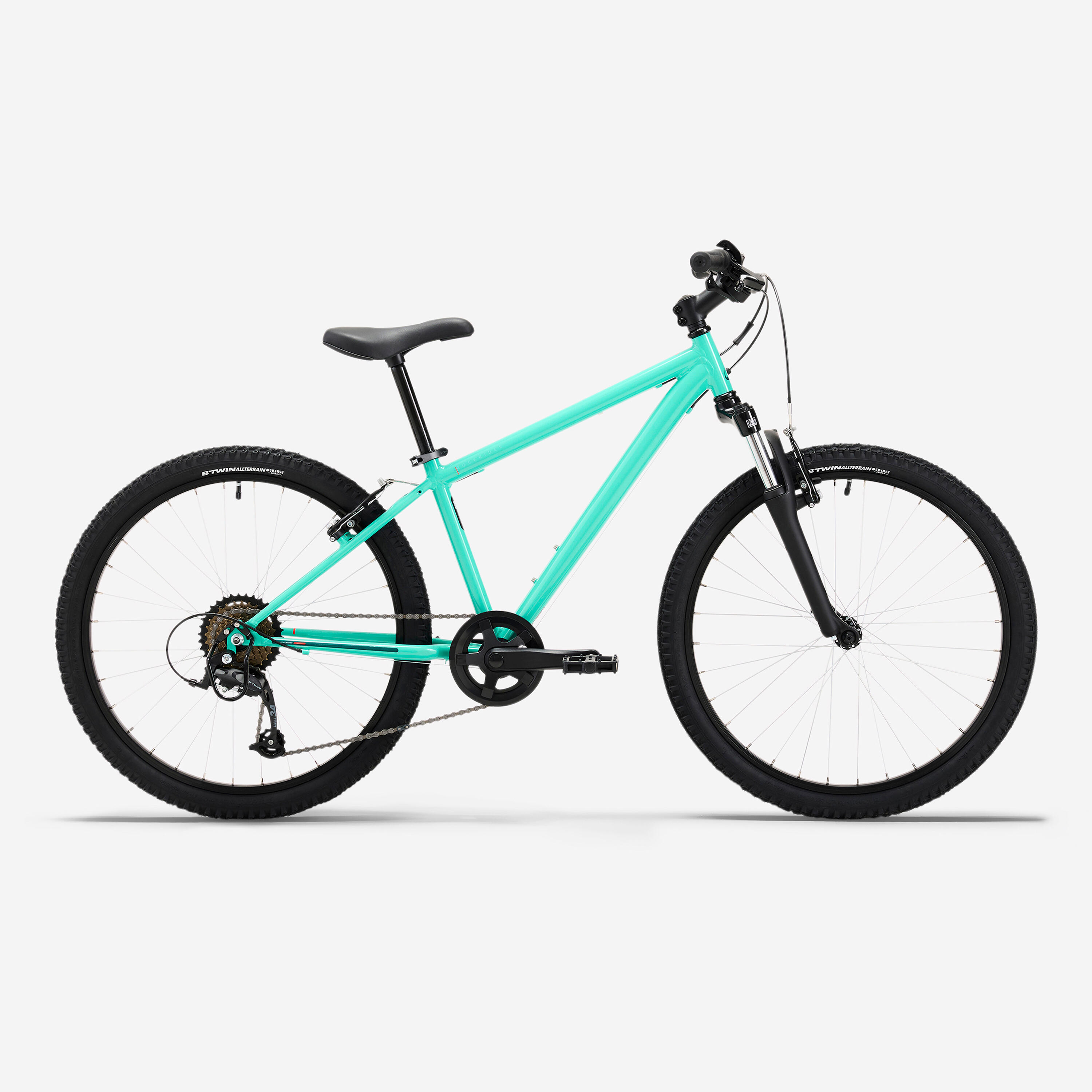 Mountainbike 24 Zoll Expl 500 Kinder grün