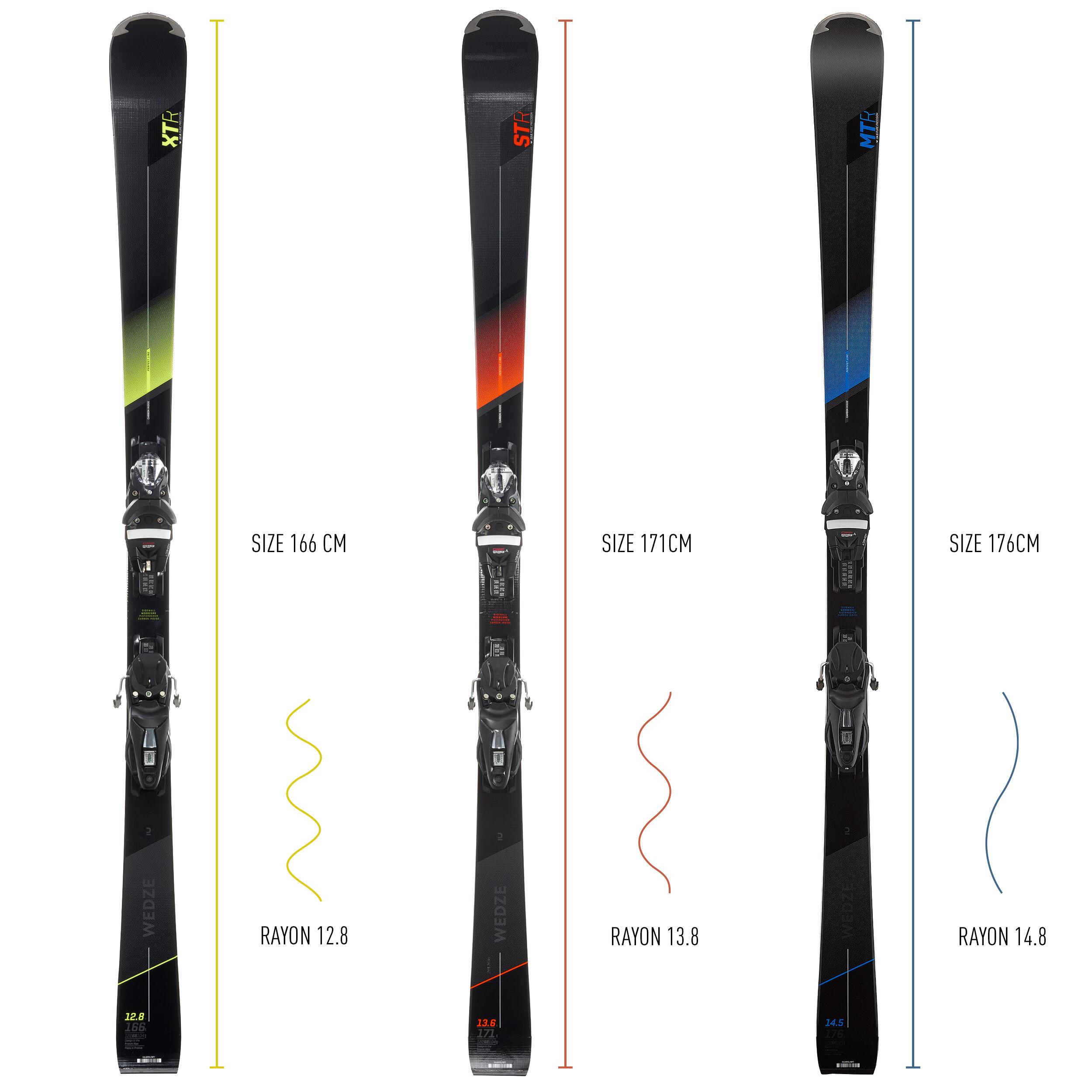Ski Herren mit Bindung - Boost 900R (preisgünstig, kleiner optischer Fehler)