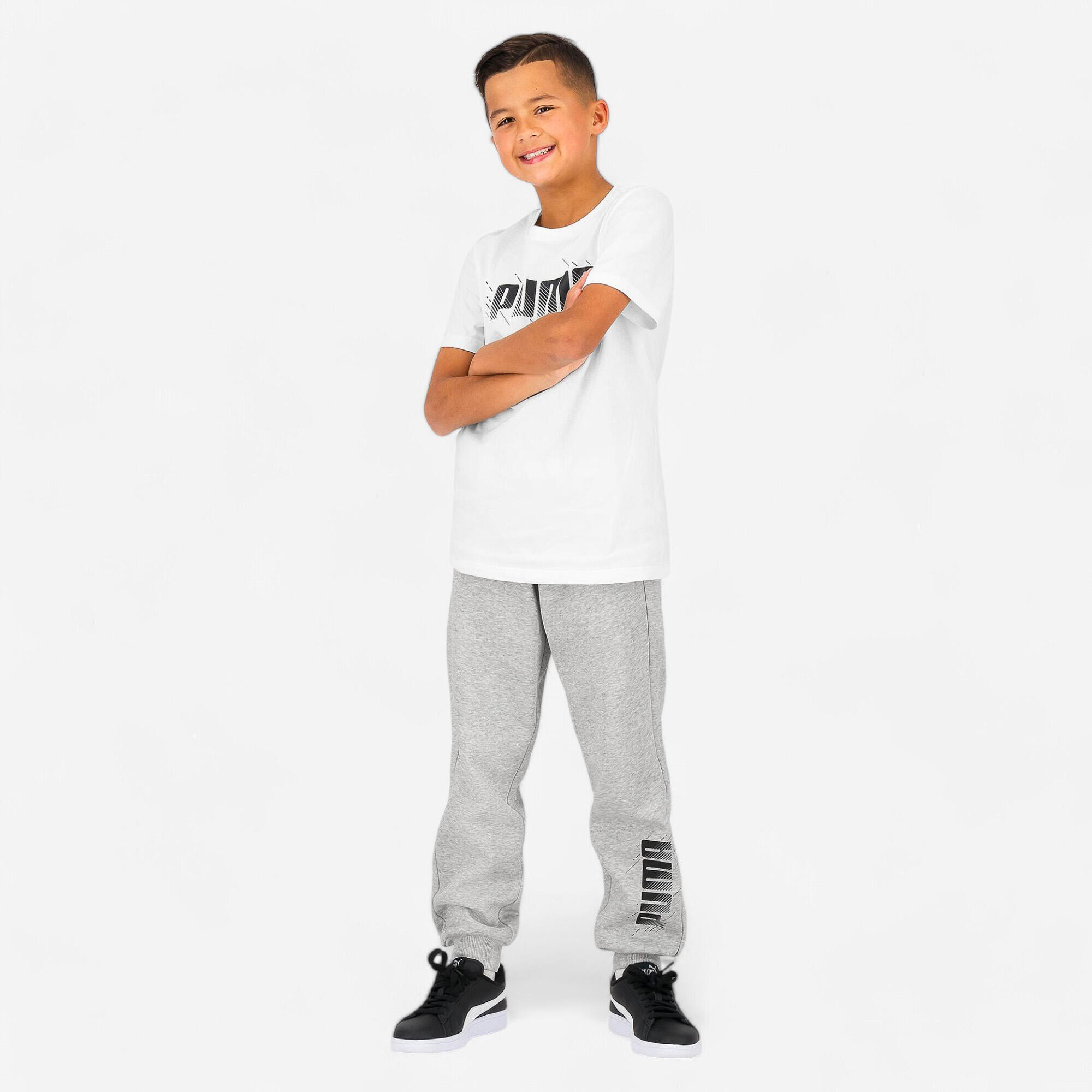Jogginghose Kinder - bedruckt grau