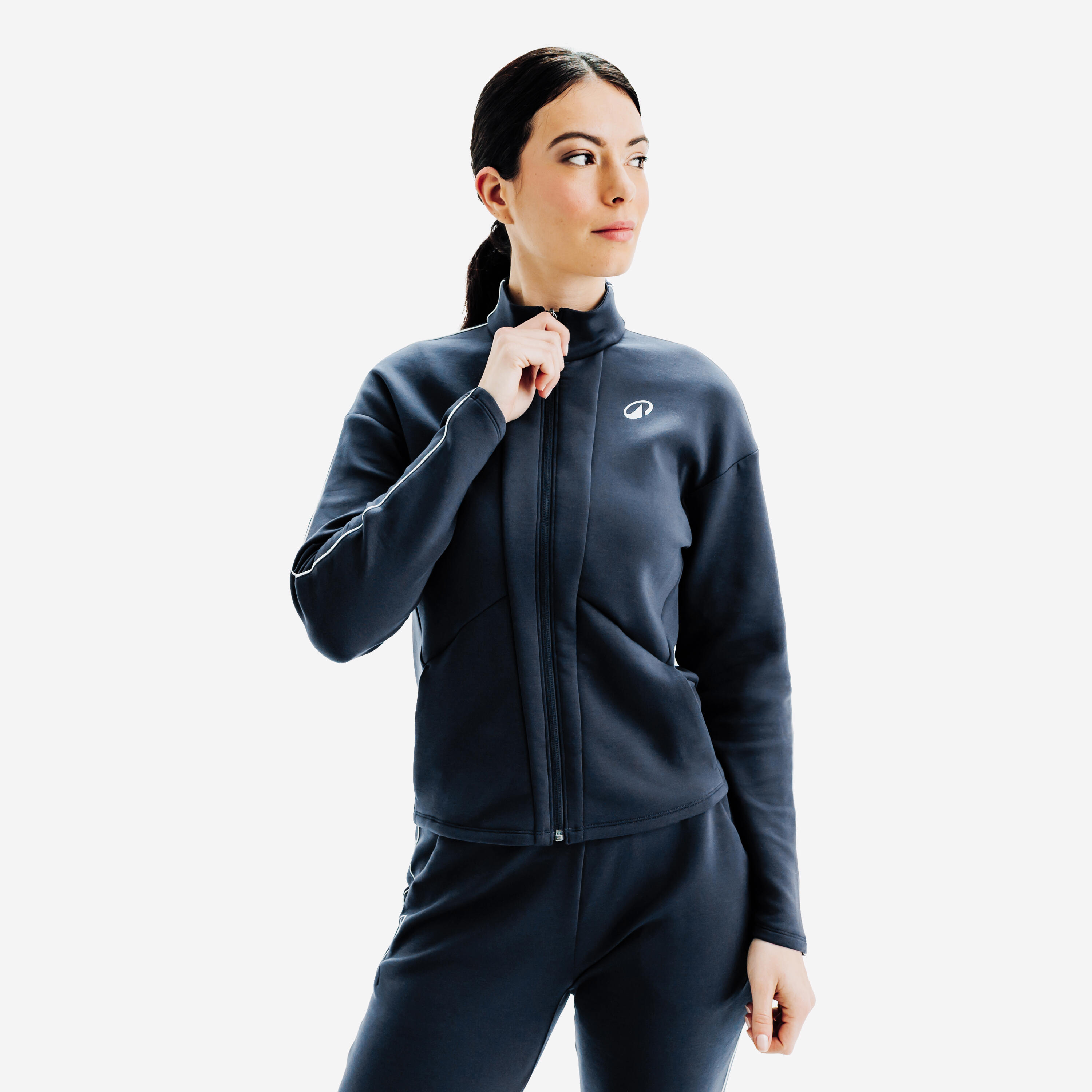 Damen Tennisjacke - TPA TH blau