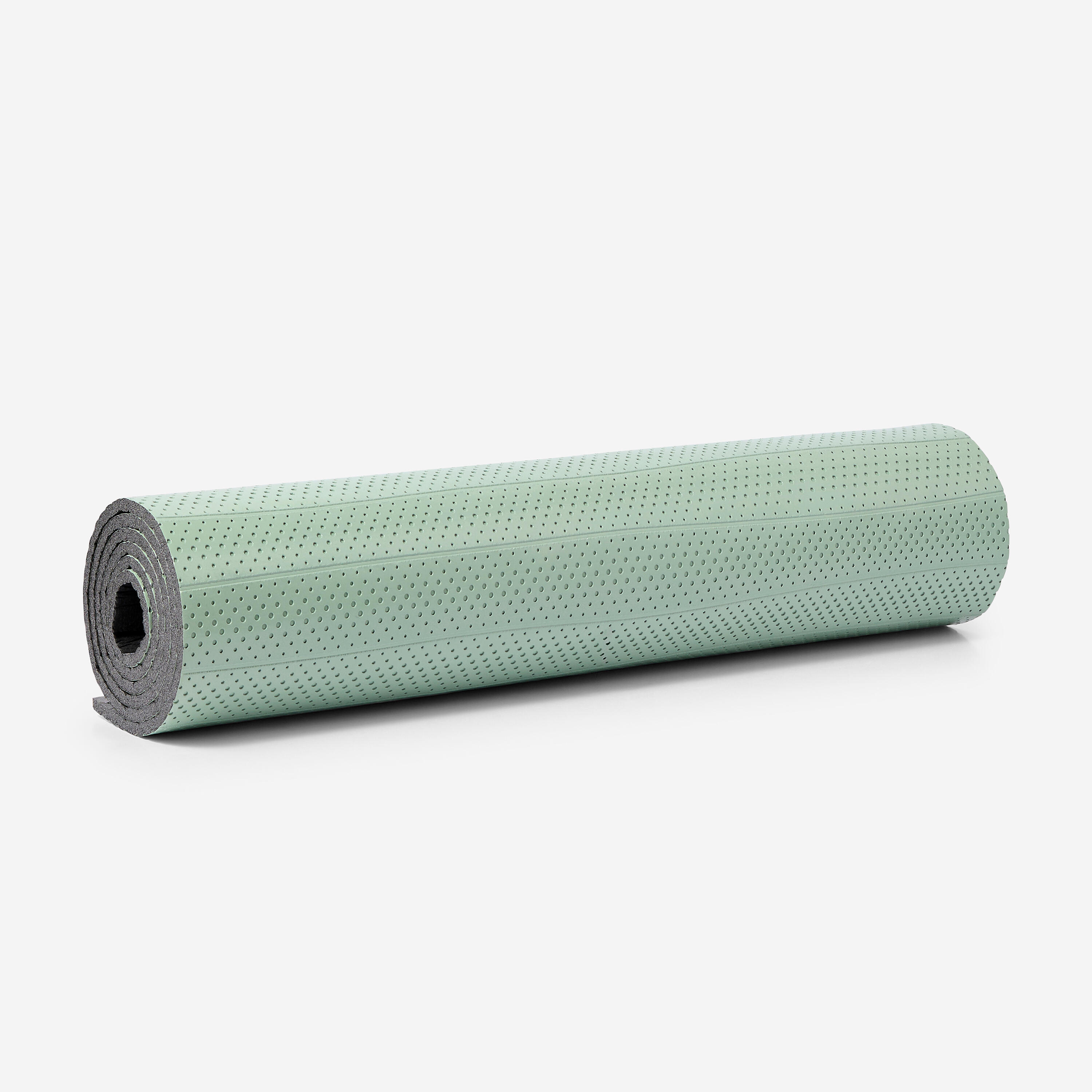 Gymnastikmatte rutschfest Komfort Dicke 7 mm - grün