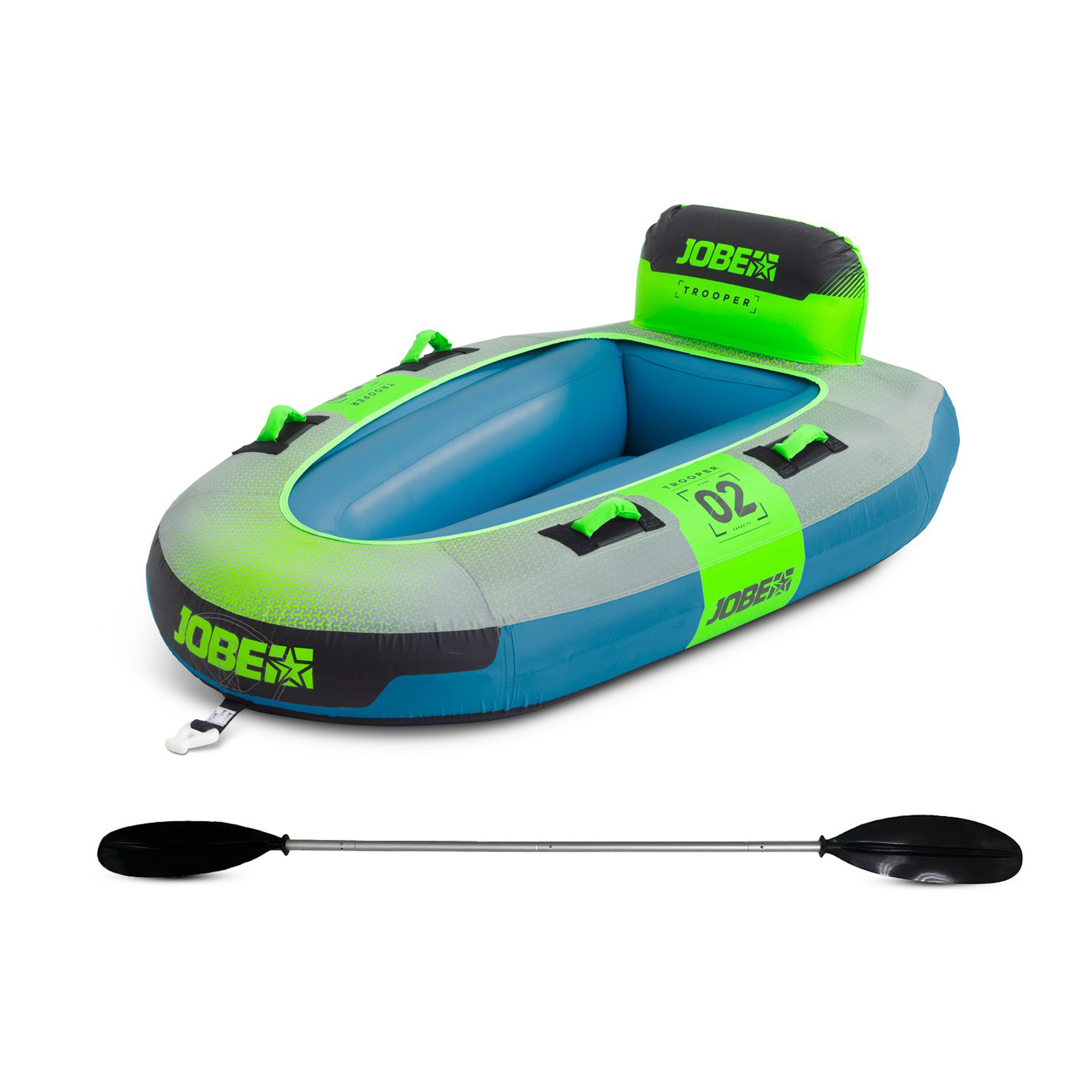 Wassergleiter Set Schleppboje 2 Personen Trooper Towable