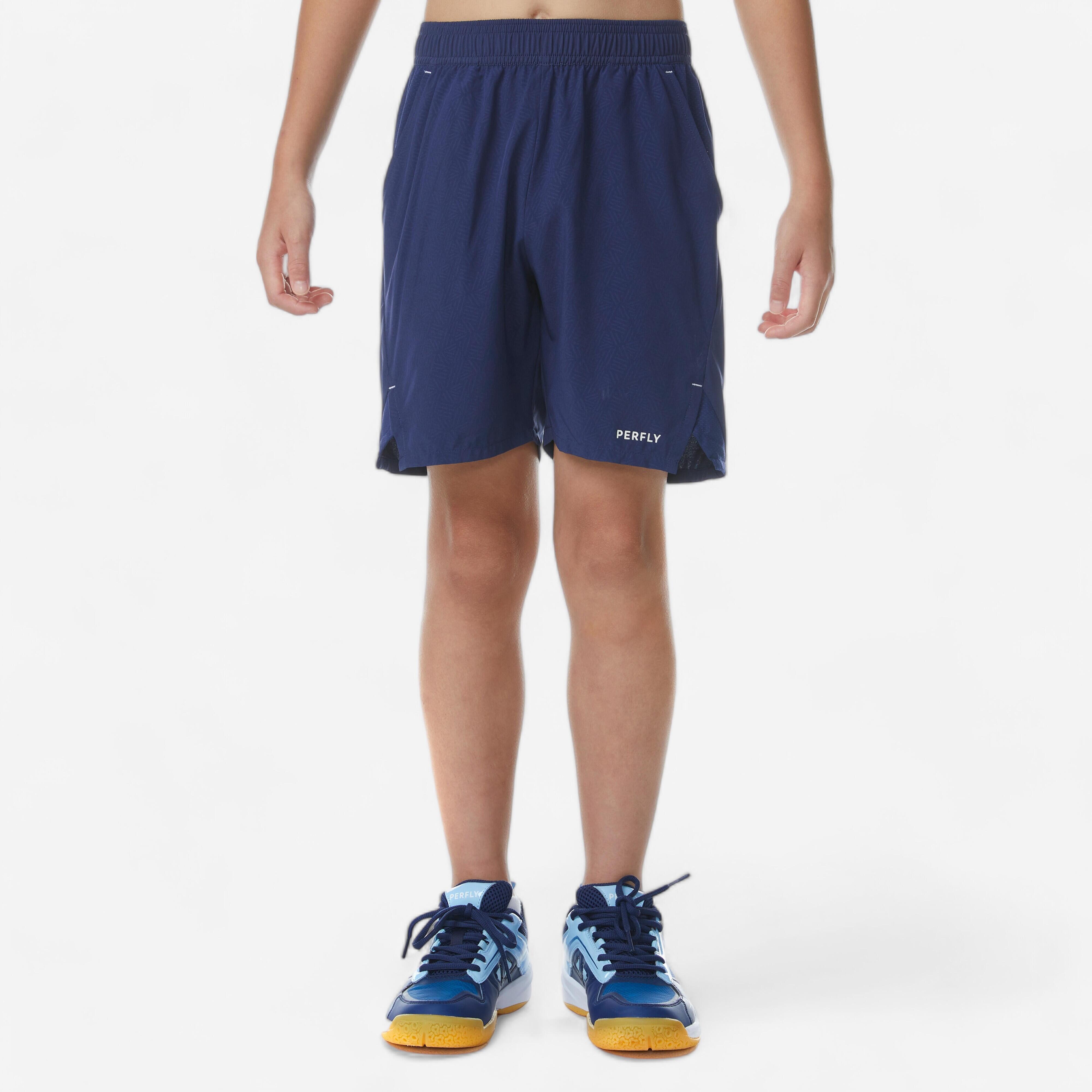 Kinder Badmintonshorts - 560 marineblau