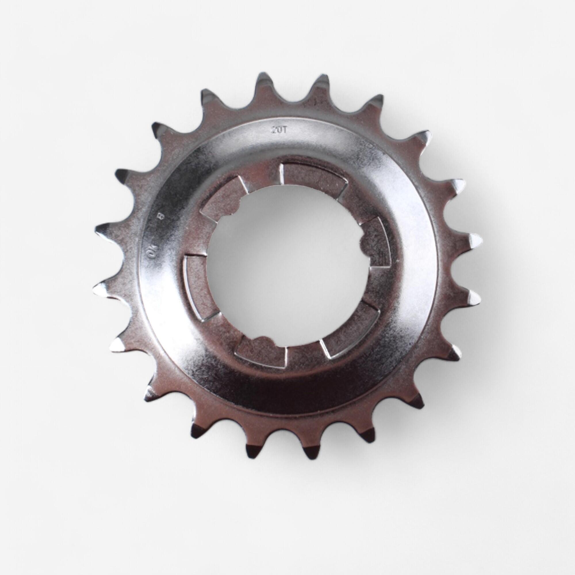 Ritzel Shimano Nexus 20 Zähne silber