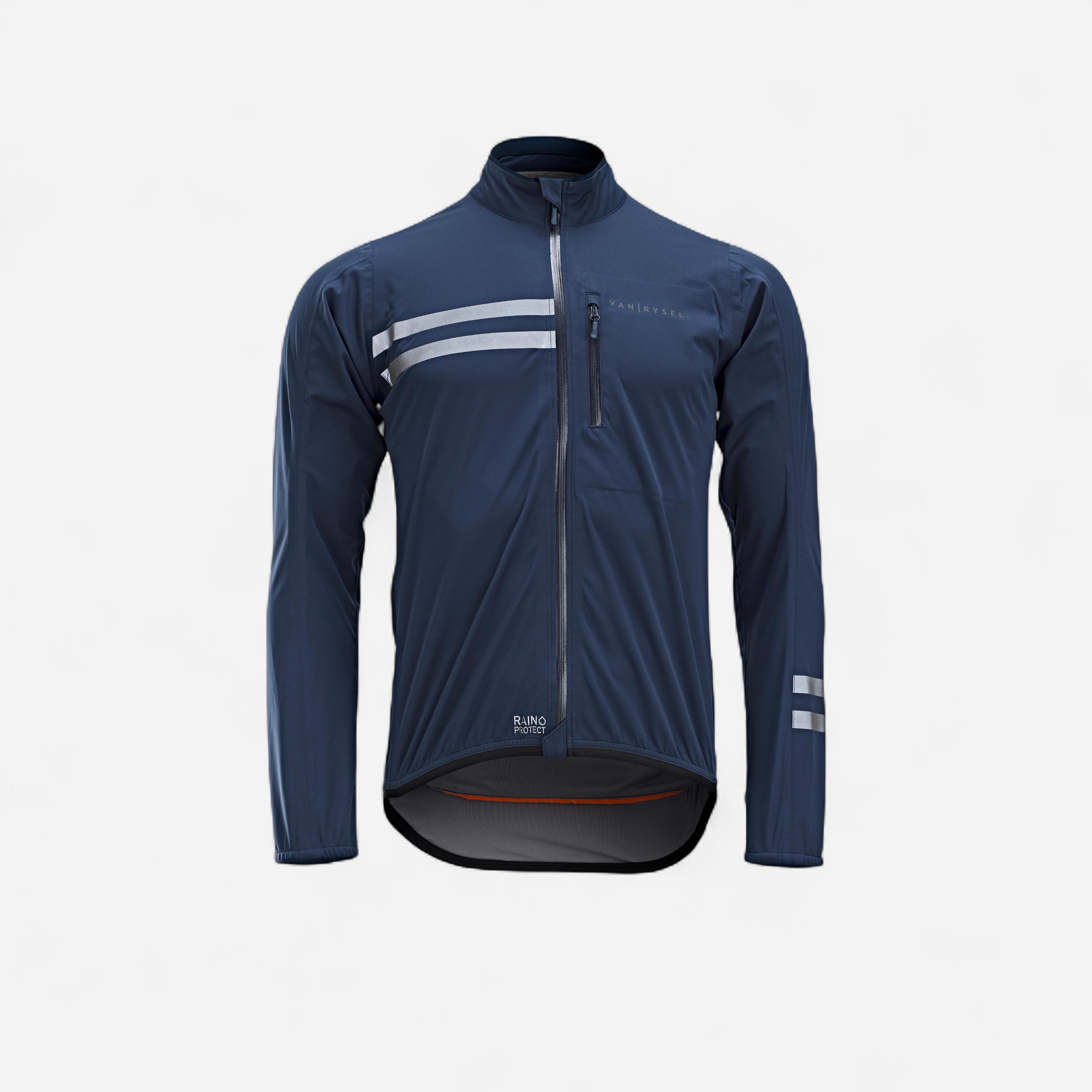 Fahrrad Regenjacke Herren „EDR“ blau