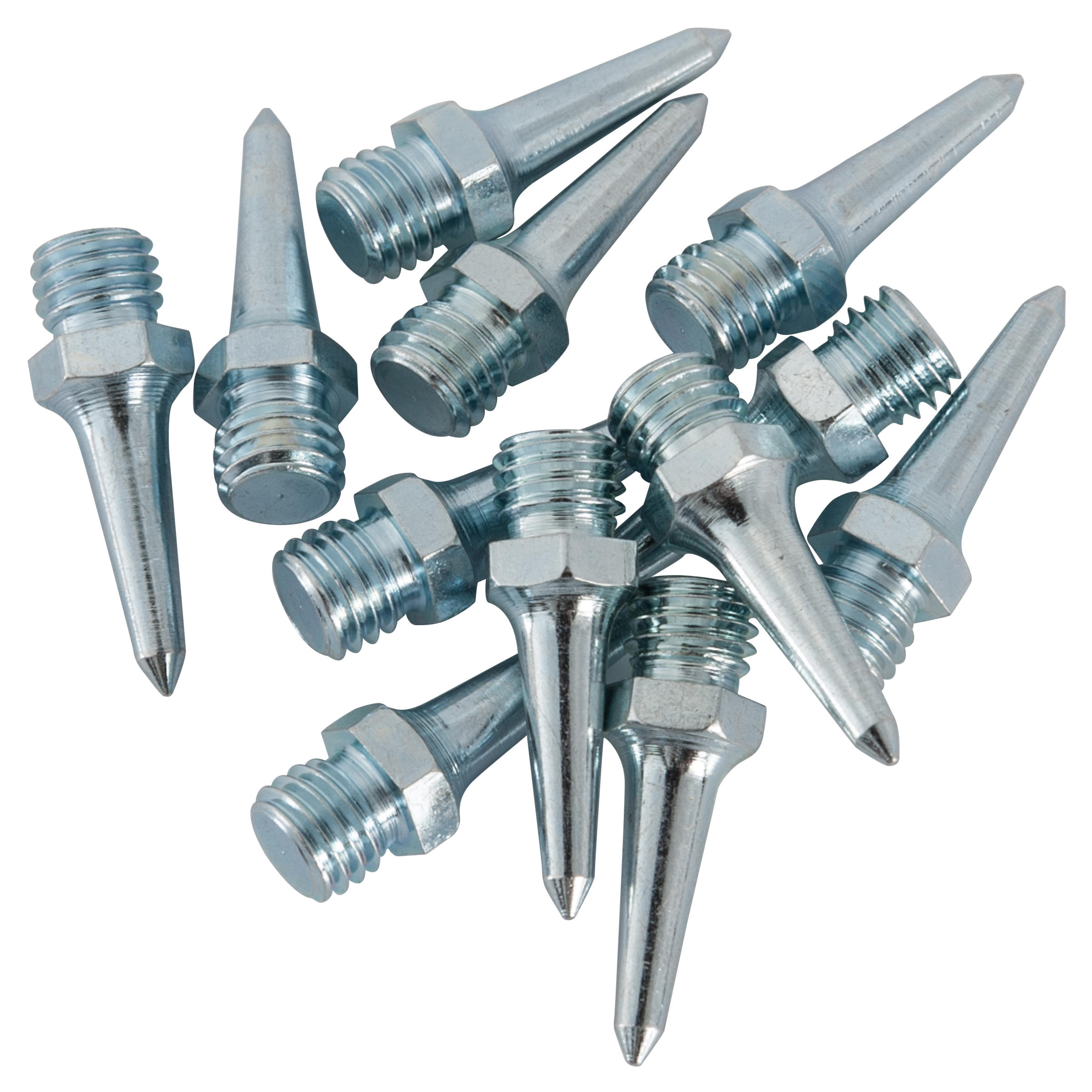 12-teiliges Spikes-Set aus Stahl 15 mm für Spikes