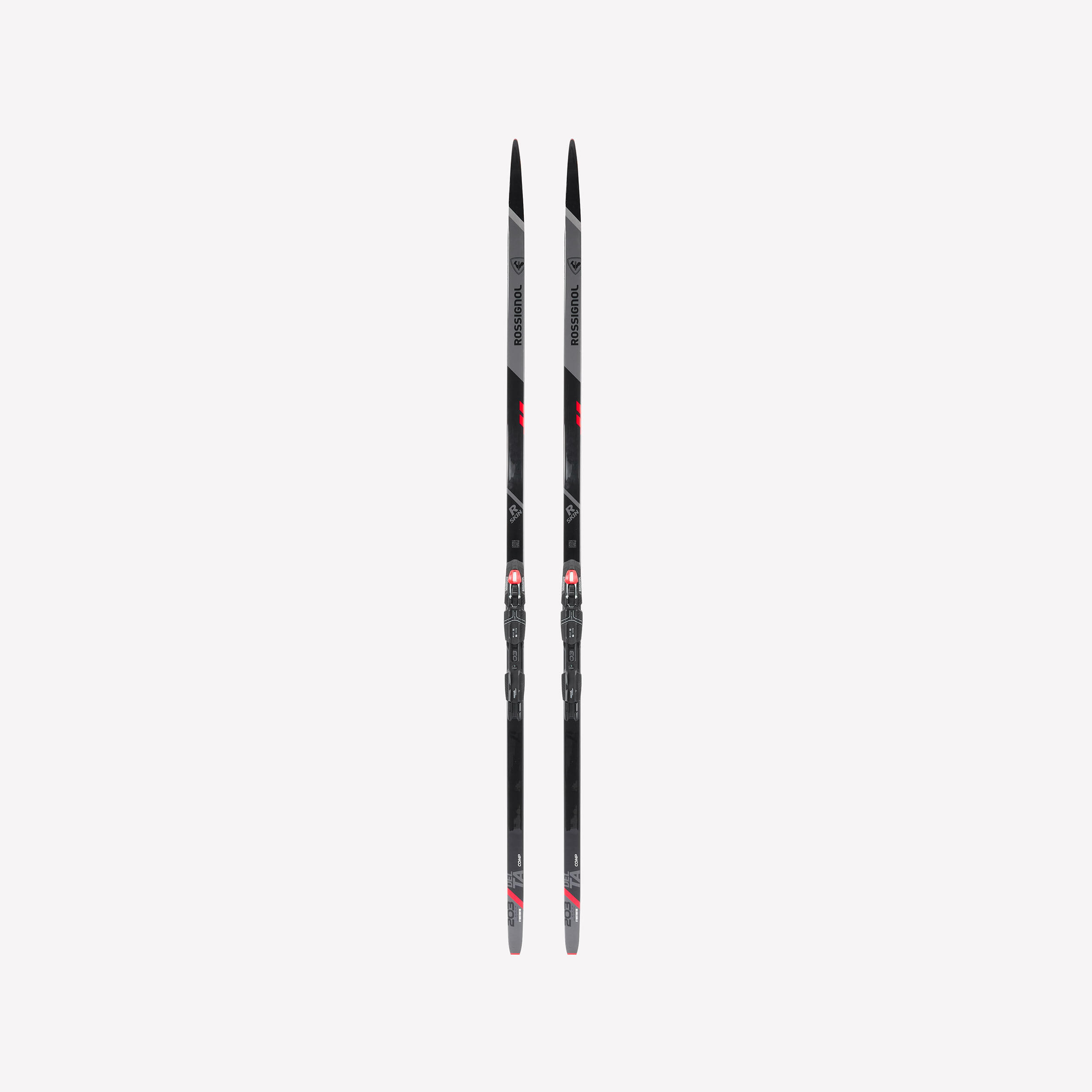 Langlaufski Klassisch Erwachsene - Delta Comp R-Skin mit Bindungen