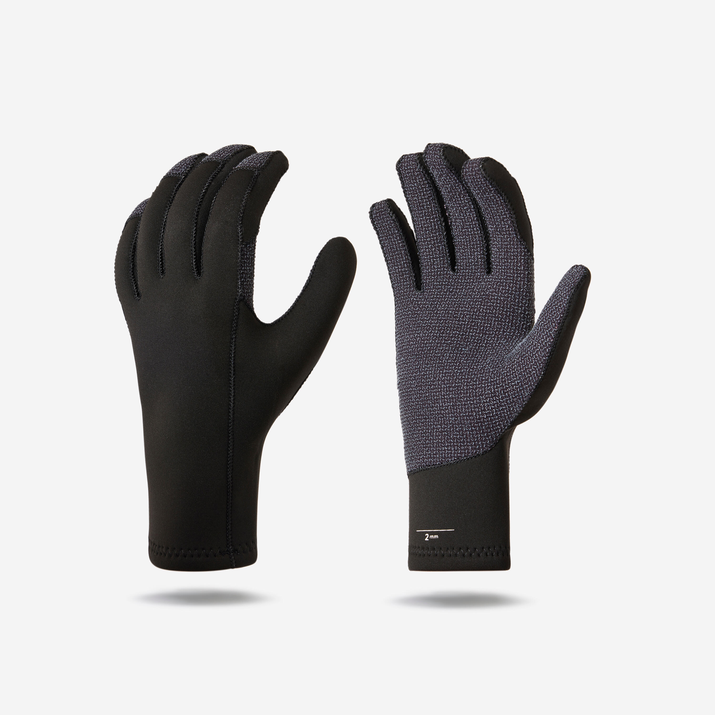 Neoprenhandschuhe Tauchen Resist 2 mm Kevlarverstärkung schwarz