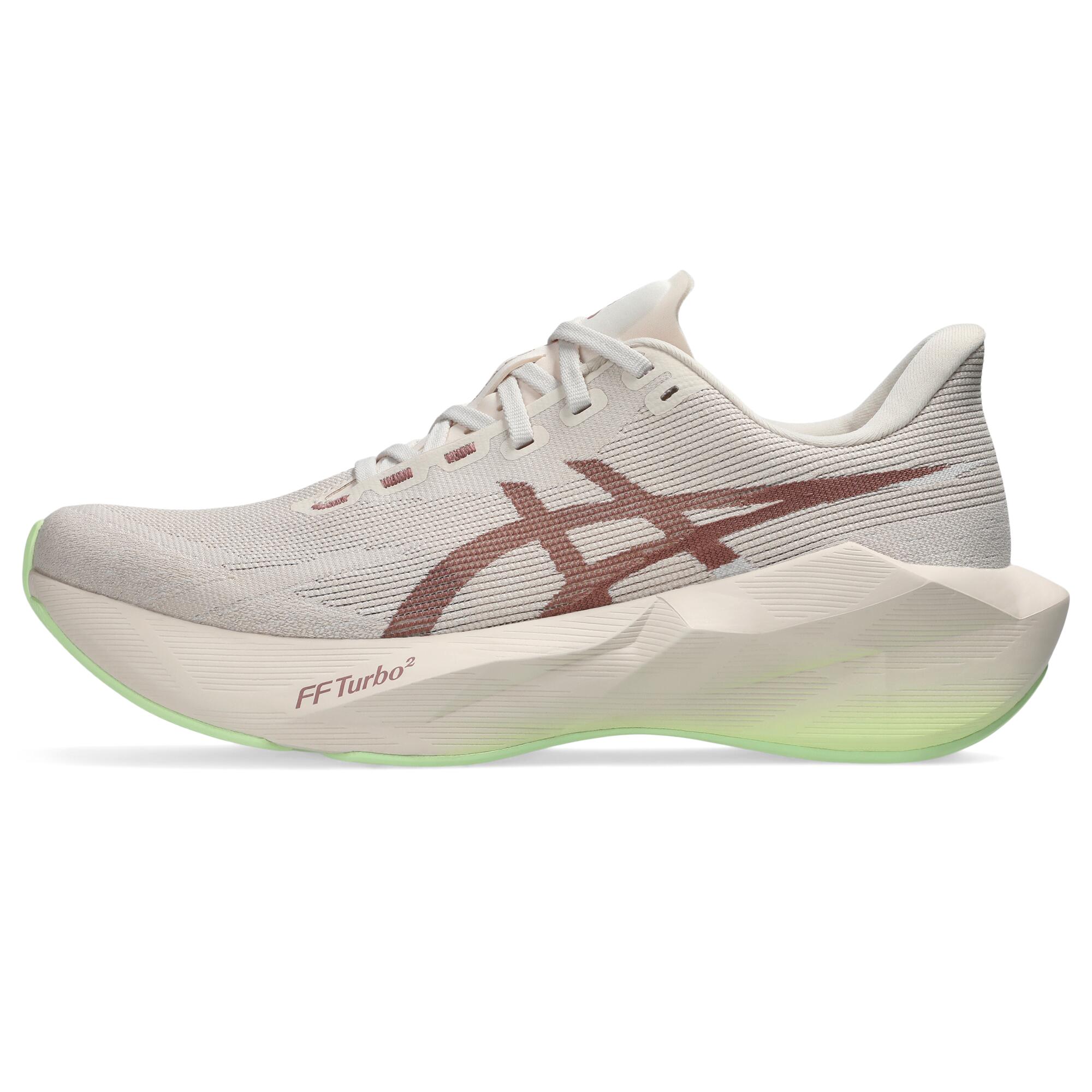 Laufschuhe Straße Damen Asics - Novablast 6 grau/braun