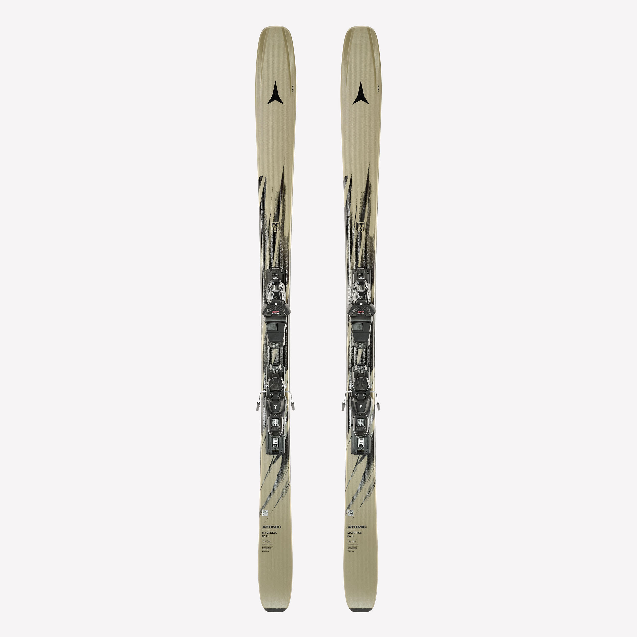 Ski Herren mit Bindung Allmountain - Maverick 86 C Atomic beige