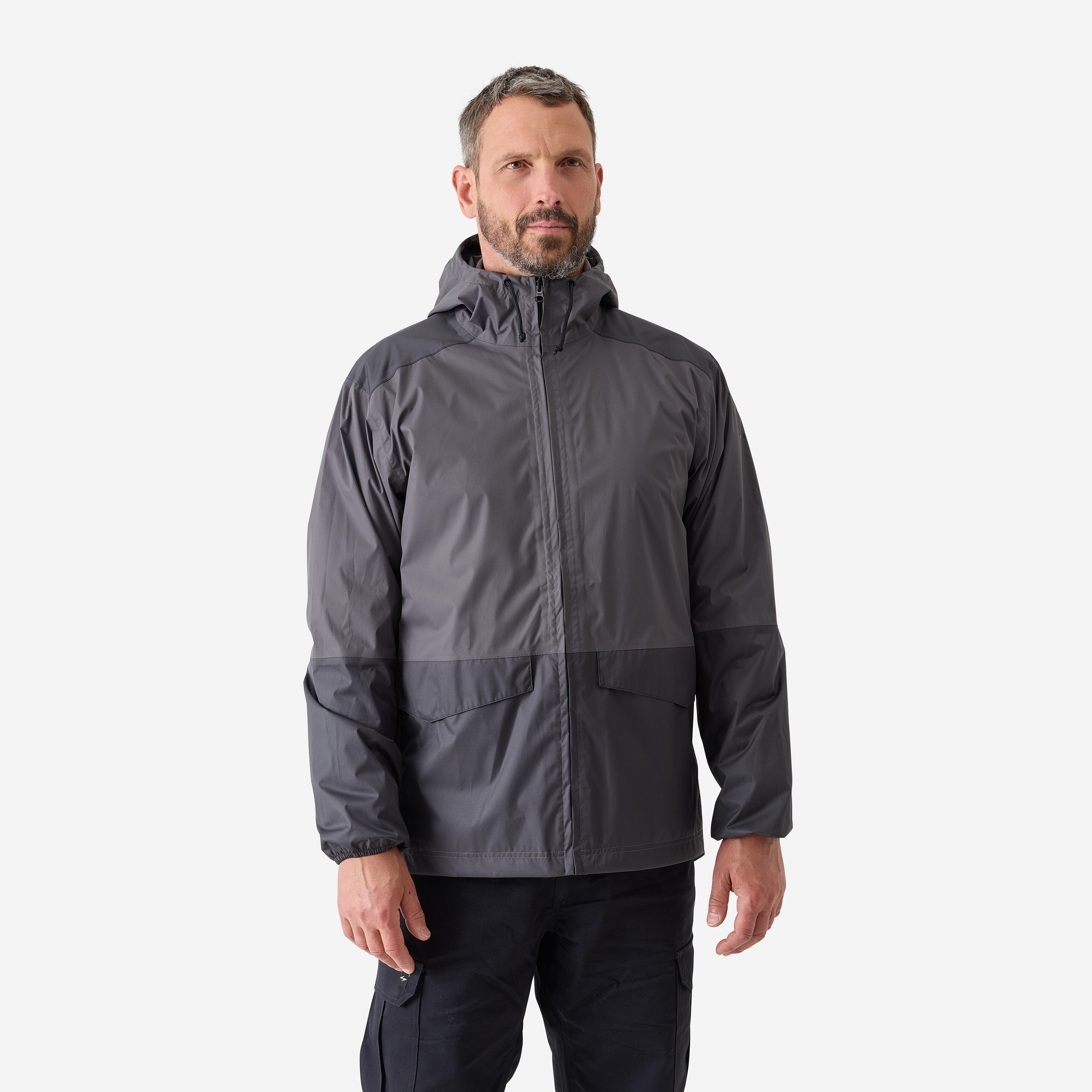 Regenjacke 100 grau