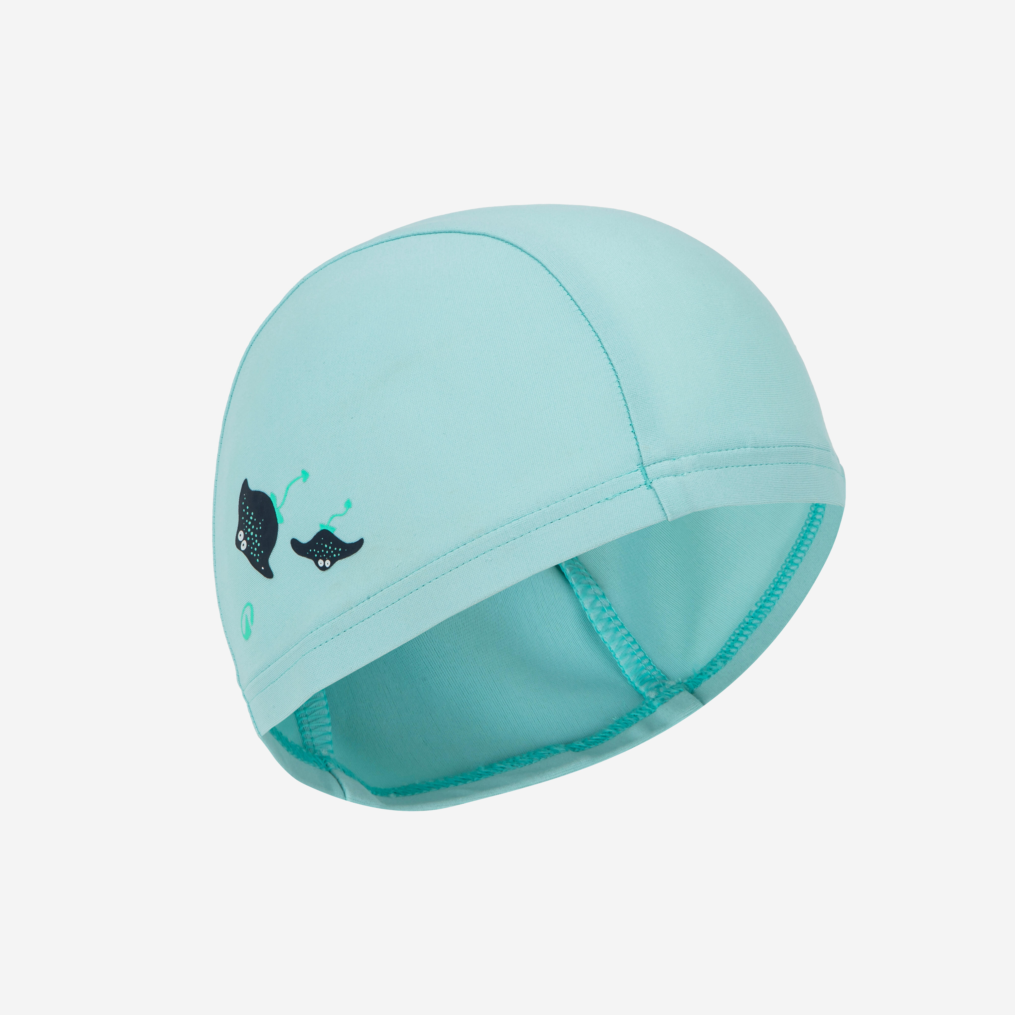 Badekappe Stoff Baby - Manta mintfarben
