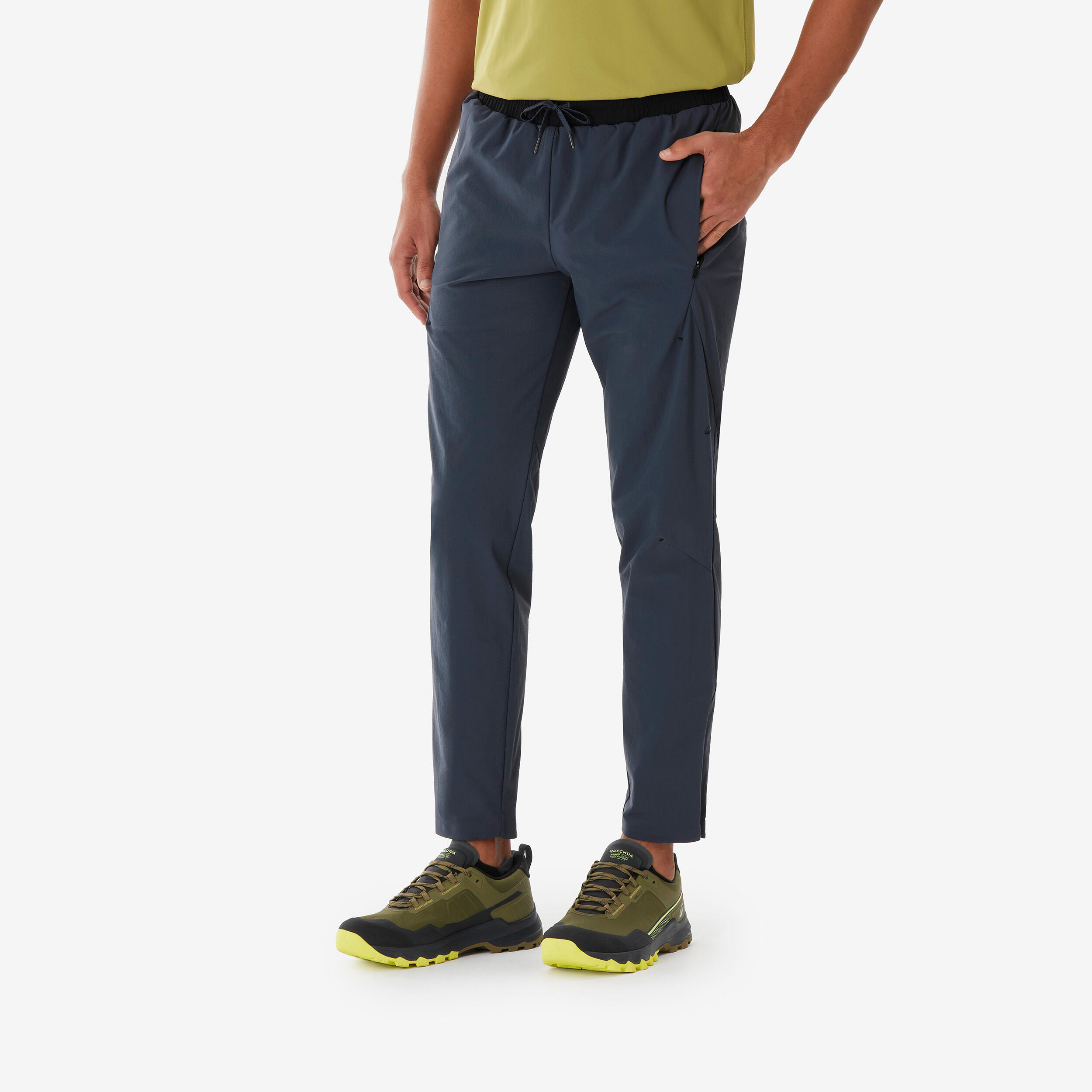 Wanderhose Herren - MH500 Light dunkelgrau