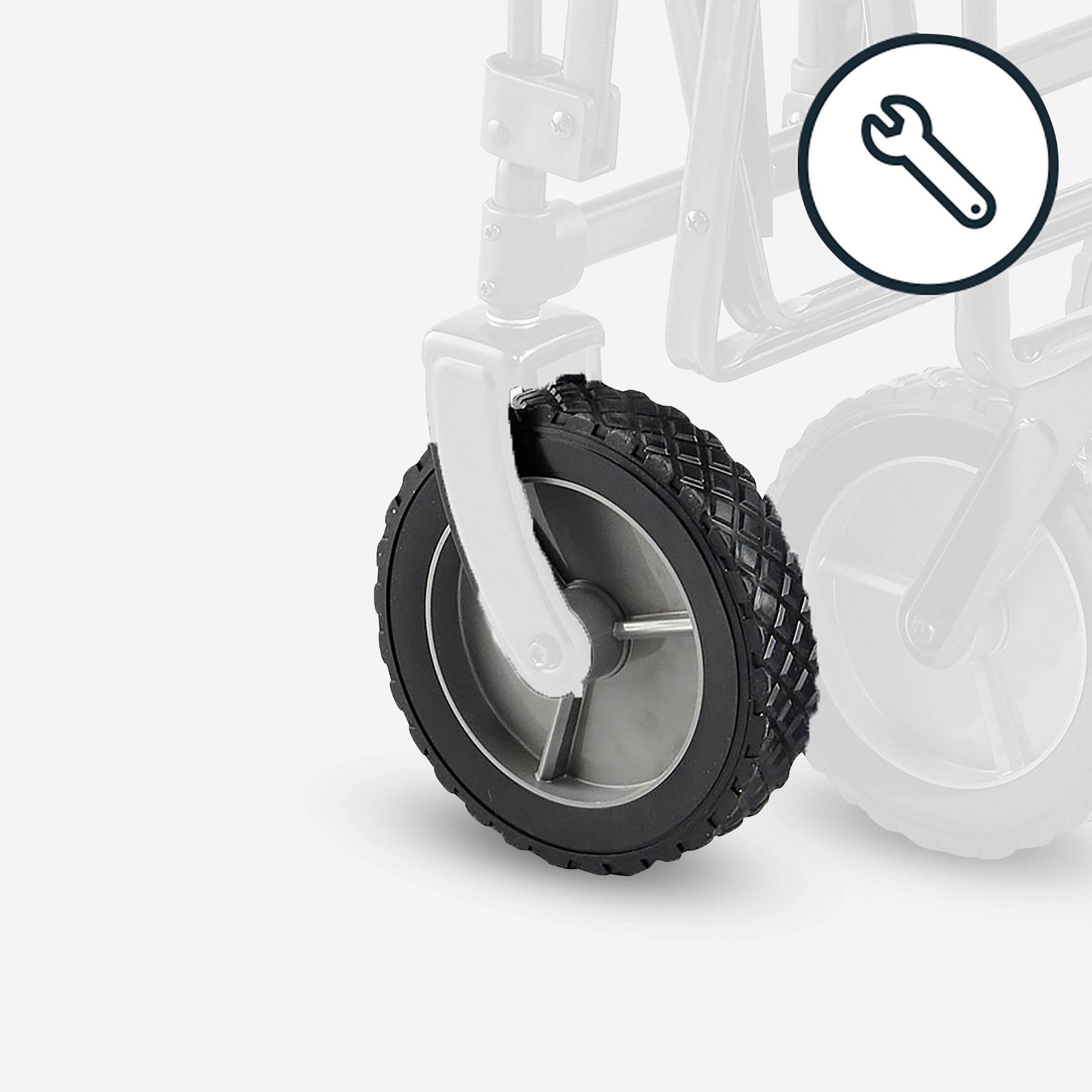 Ersatzrolle Ersatzrad für Campingtrolley