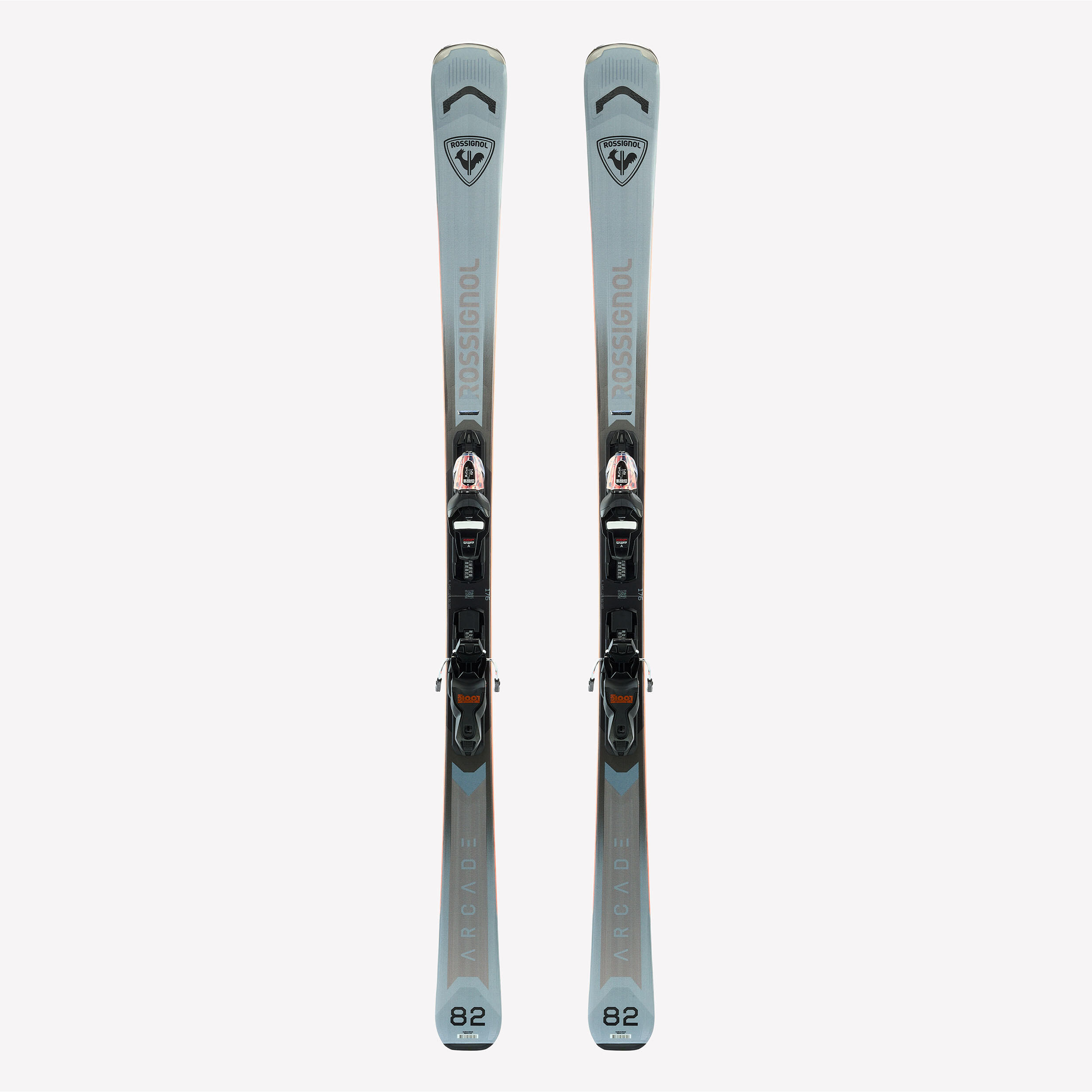Ski Allmountain inkl. Bindung Herren - Rossignol Arcade 82 grau
