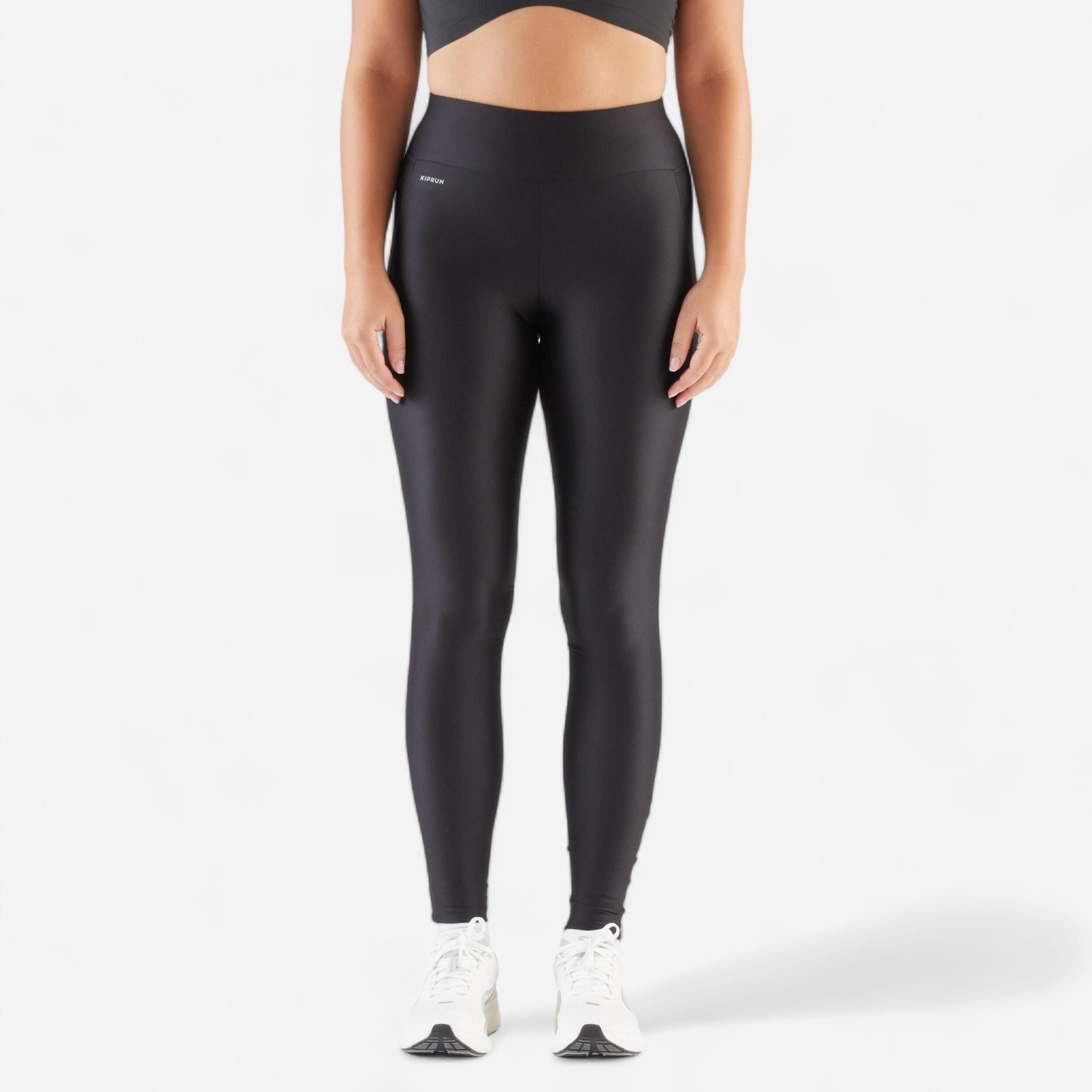 Lauftights lang Damen - Run 100 schwarz