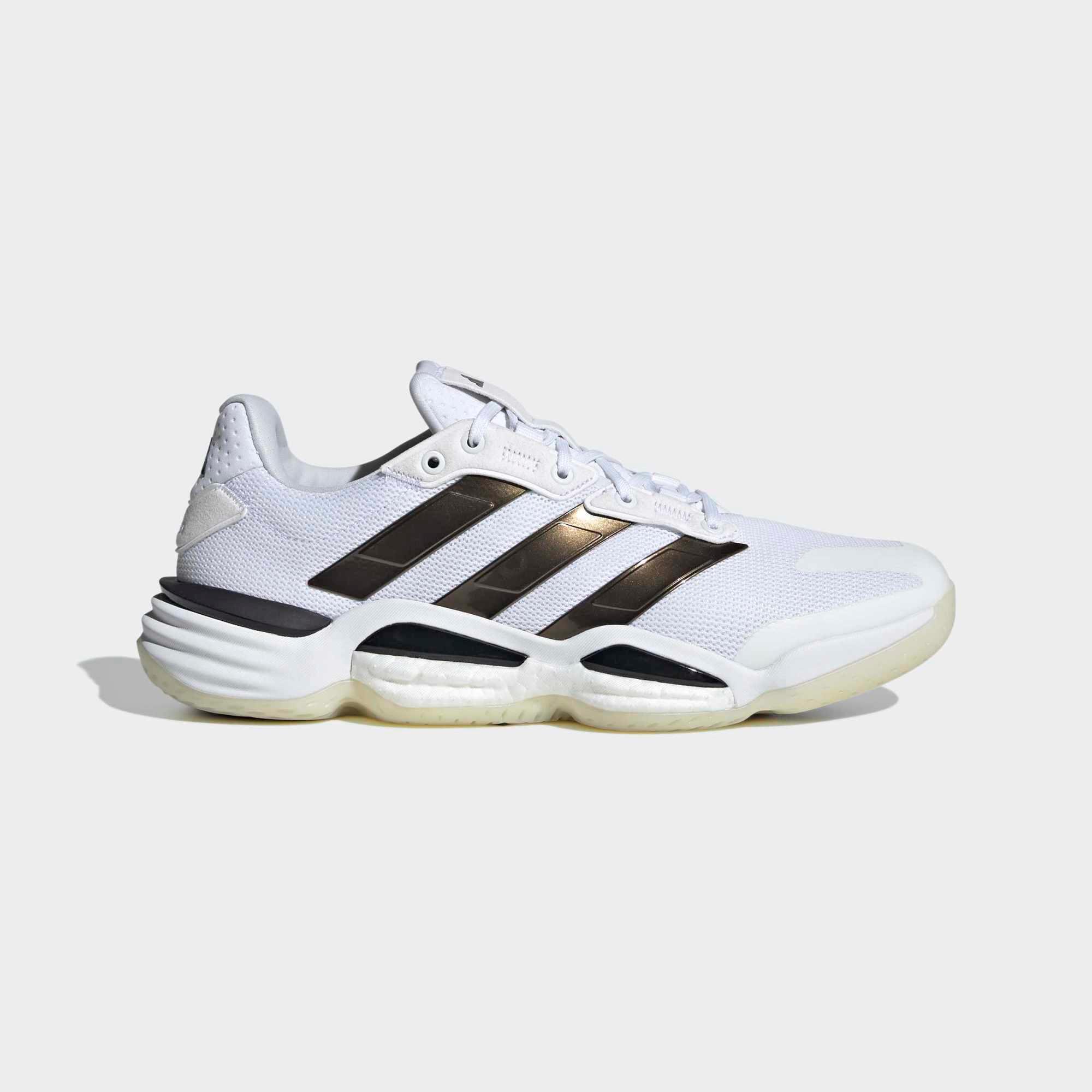 Damen/Herren Handball Hallenschuhe - adidas Stabil 16 weiß/schwarz