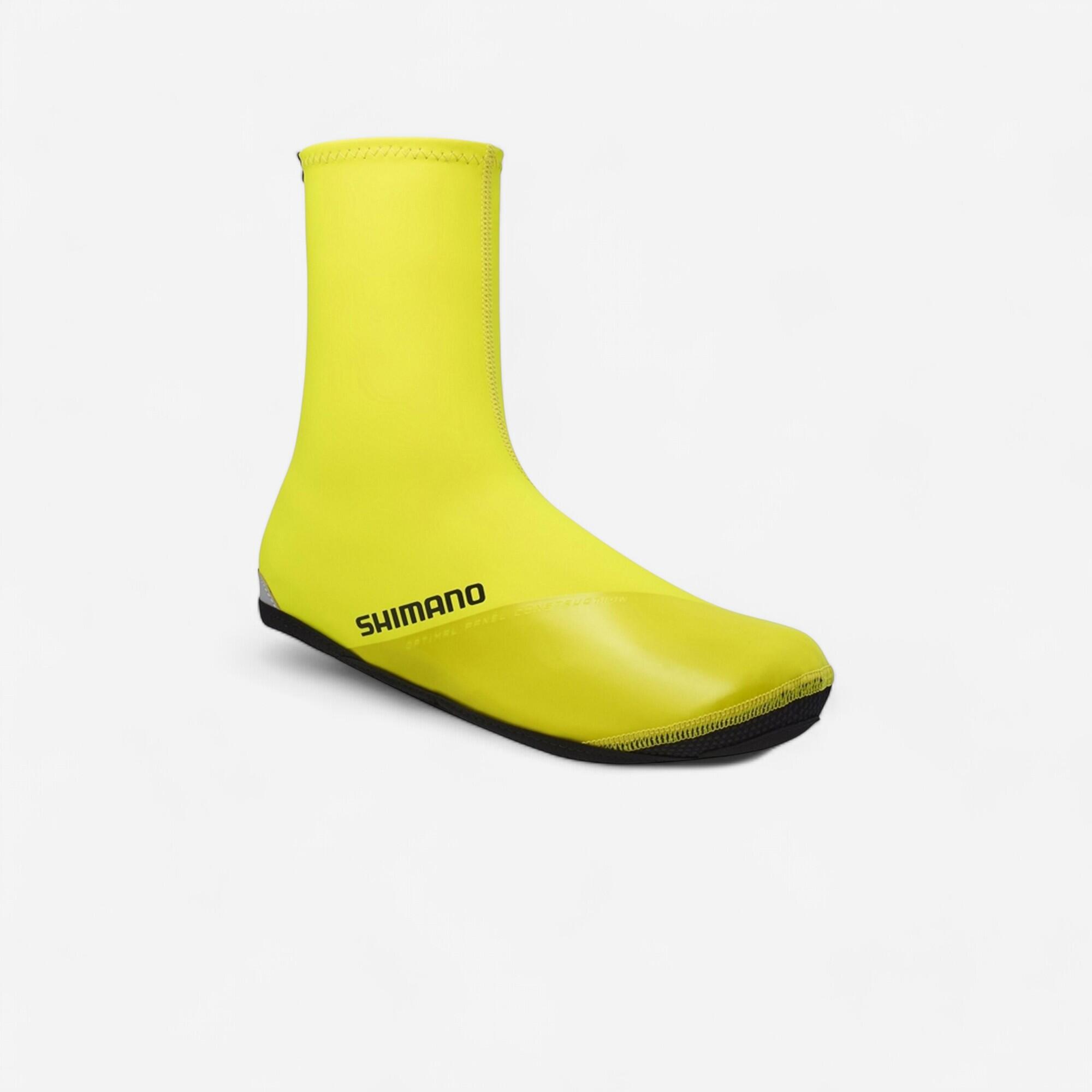 Fahrrad-Überschuhe Shimano Dual H2O gelb