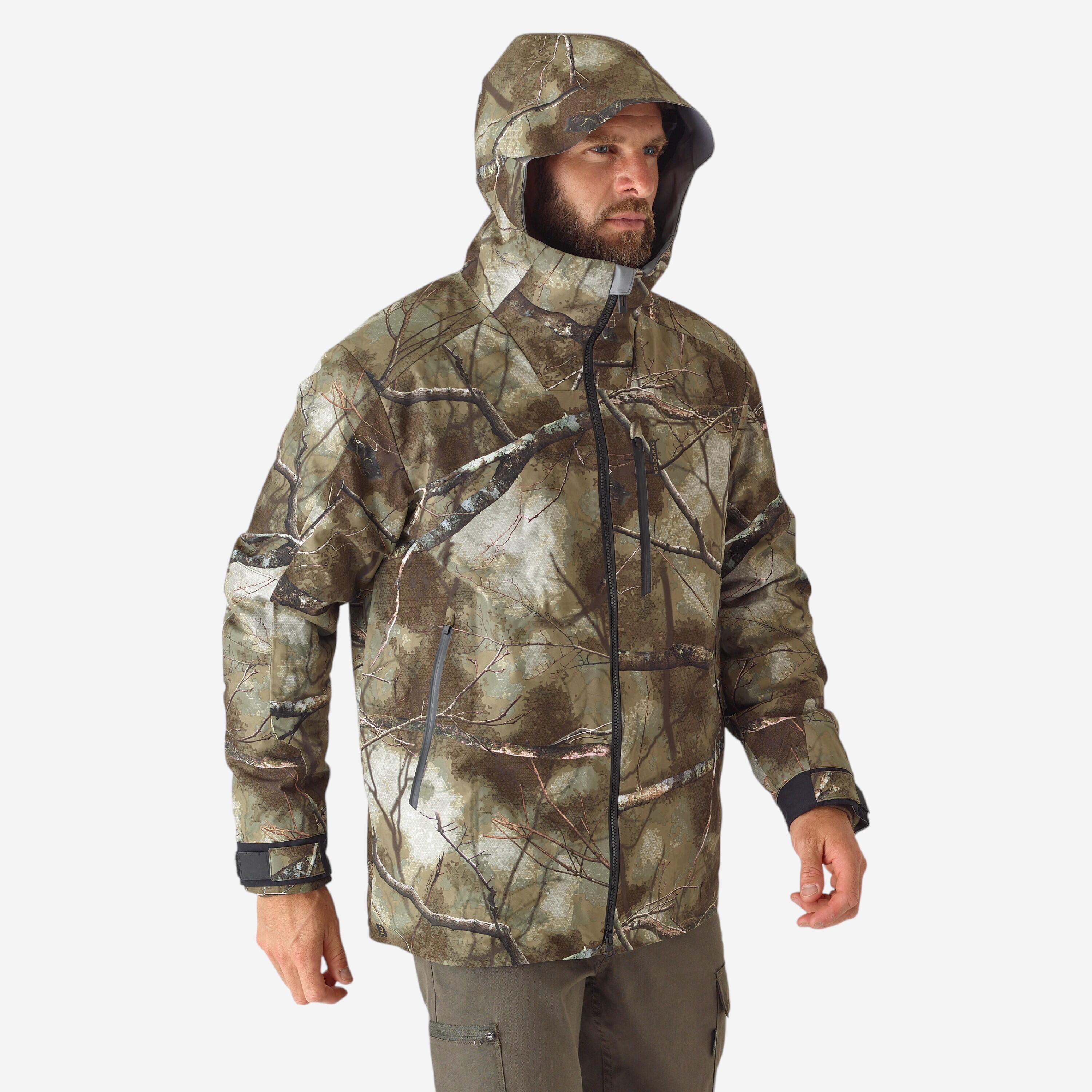 Jagdjacke 900 Treemetic wasserdicht geräuscharm