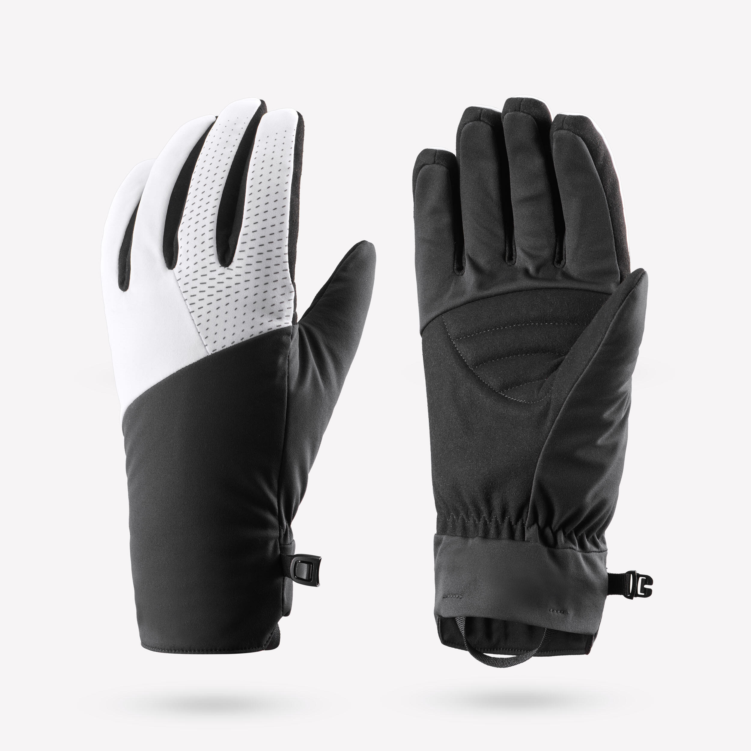 Skihandschuhe Langlauf Erwachsene - XCS 100 schwarz/weiß