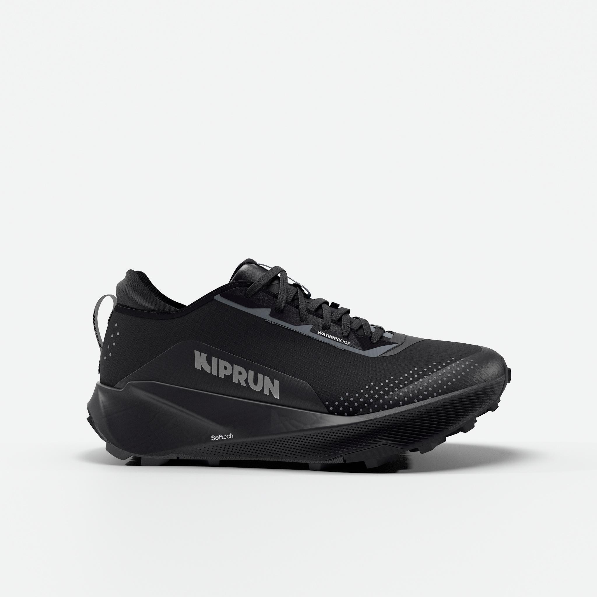 Trailrunningschuhe Herren wasserdicht - Kipsummit WP schwarz