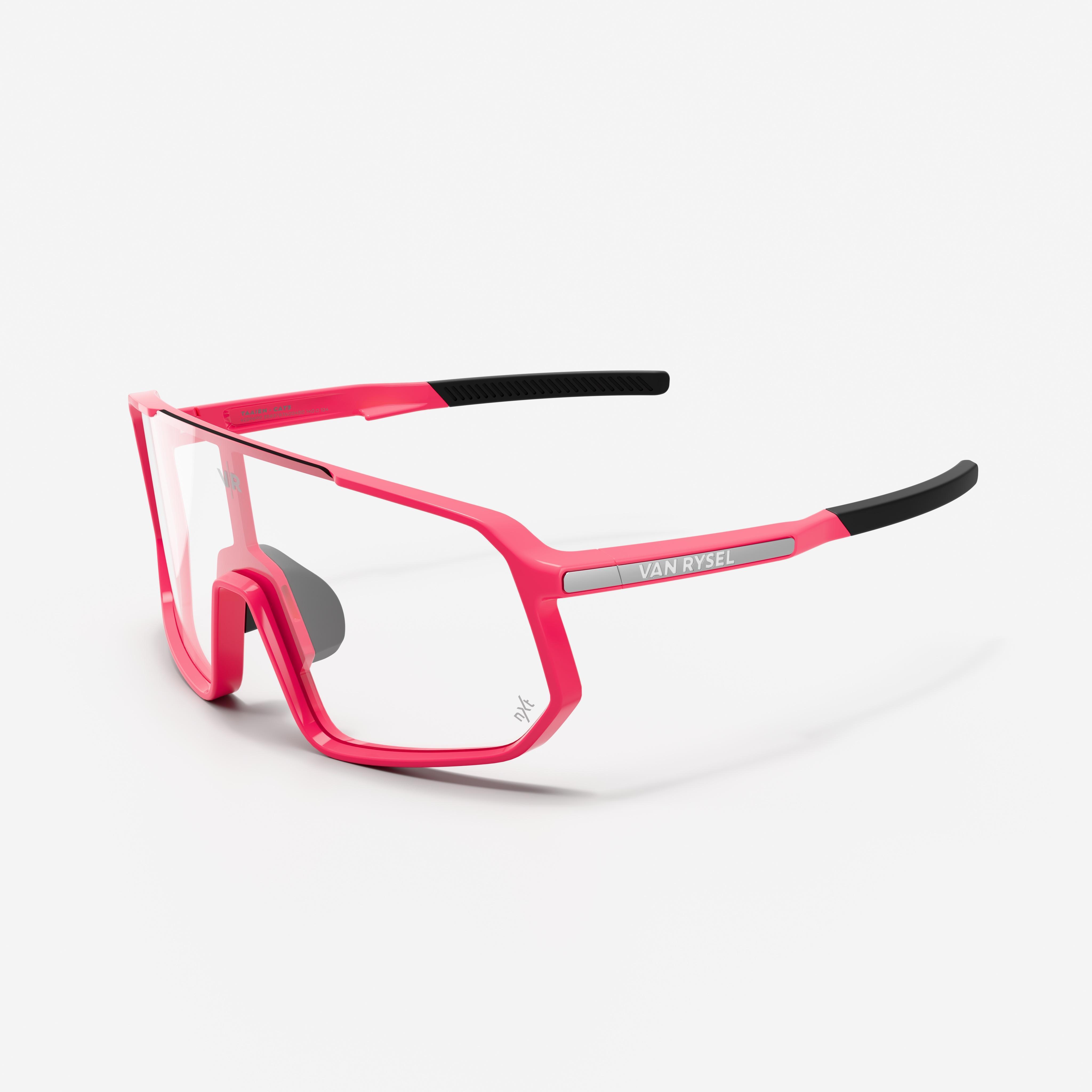 Fahrradbrille photochrom Taaien rosa
