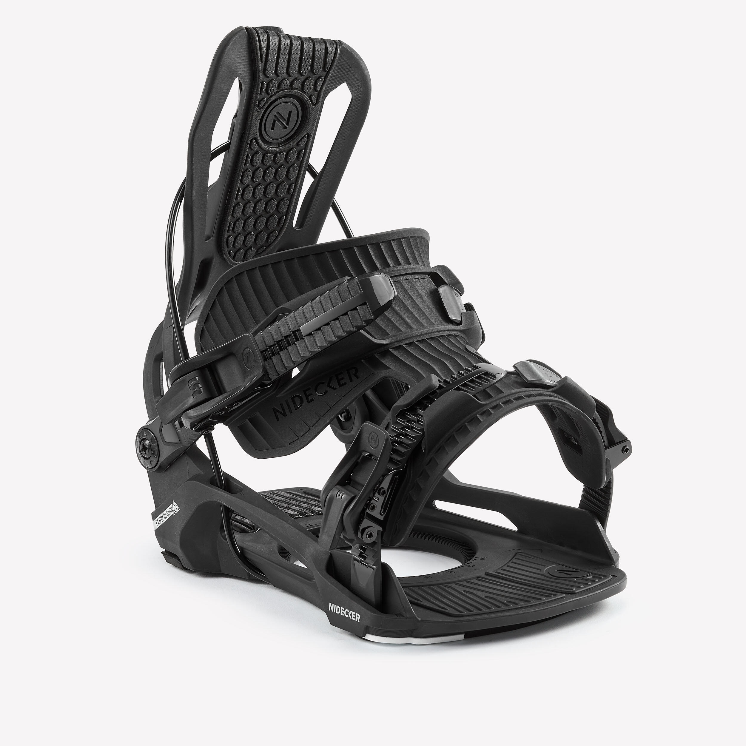 Snowboard Bindung Erwachsene Allmountain schnell - Nidecker Flow Nexus schwarz