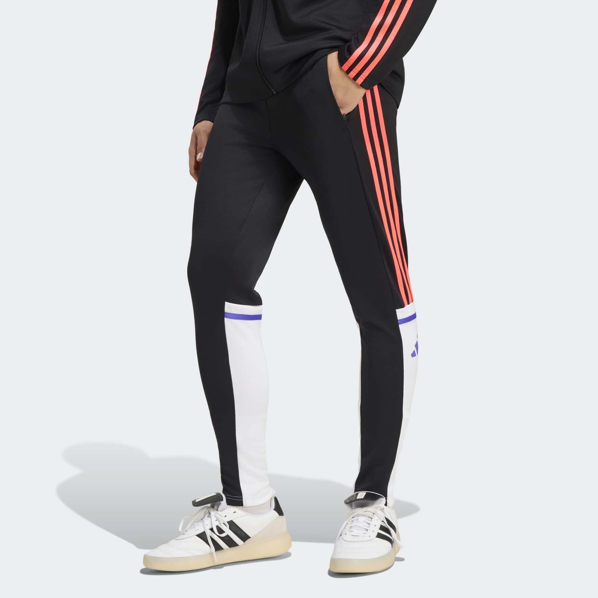 Damen/Herren Trainingshose - adidas Squadra 26 F50 schwarz/weiß