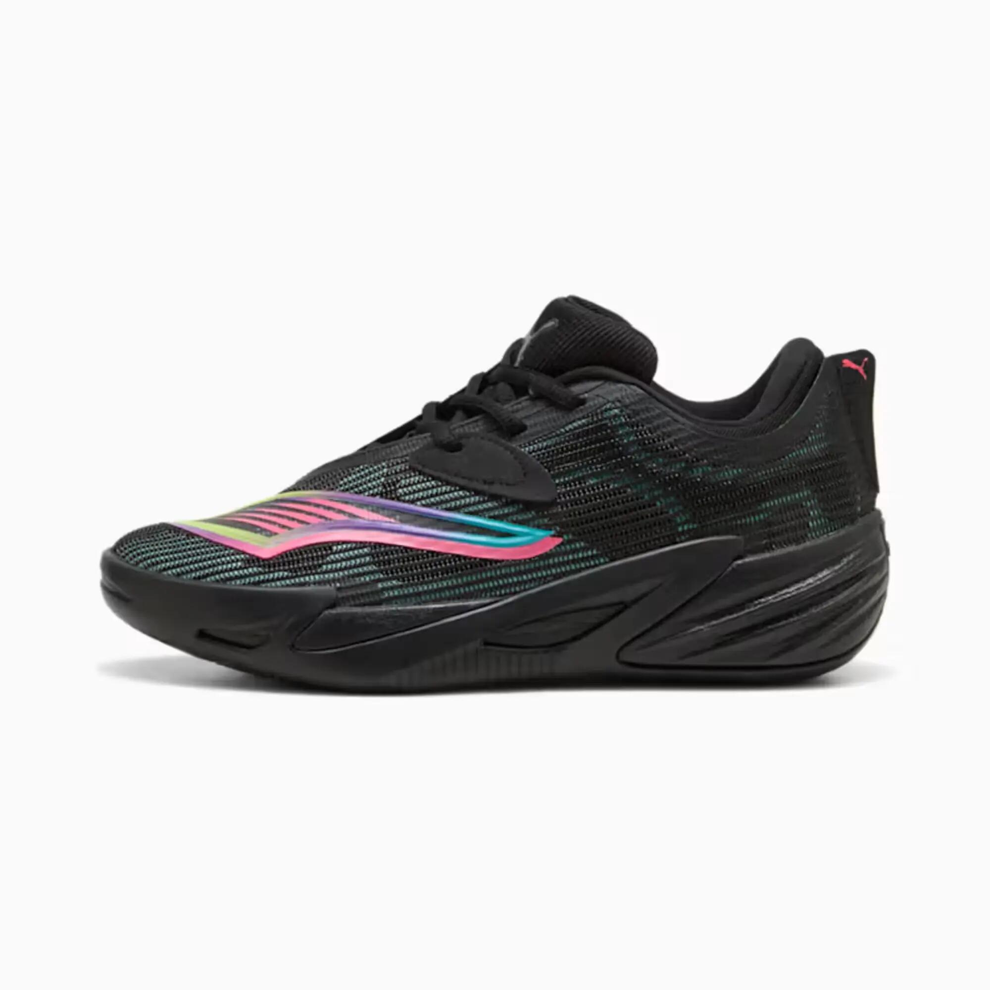 Damen/Herren Basketball Schuhe - Puma All-Pro Nitro 2 neongelb