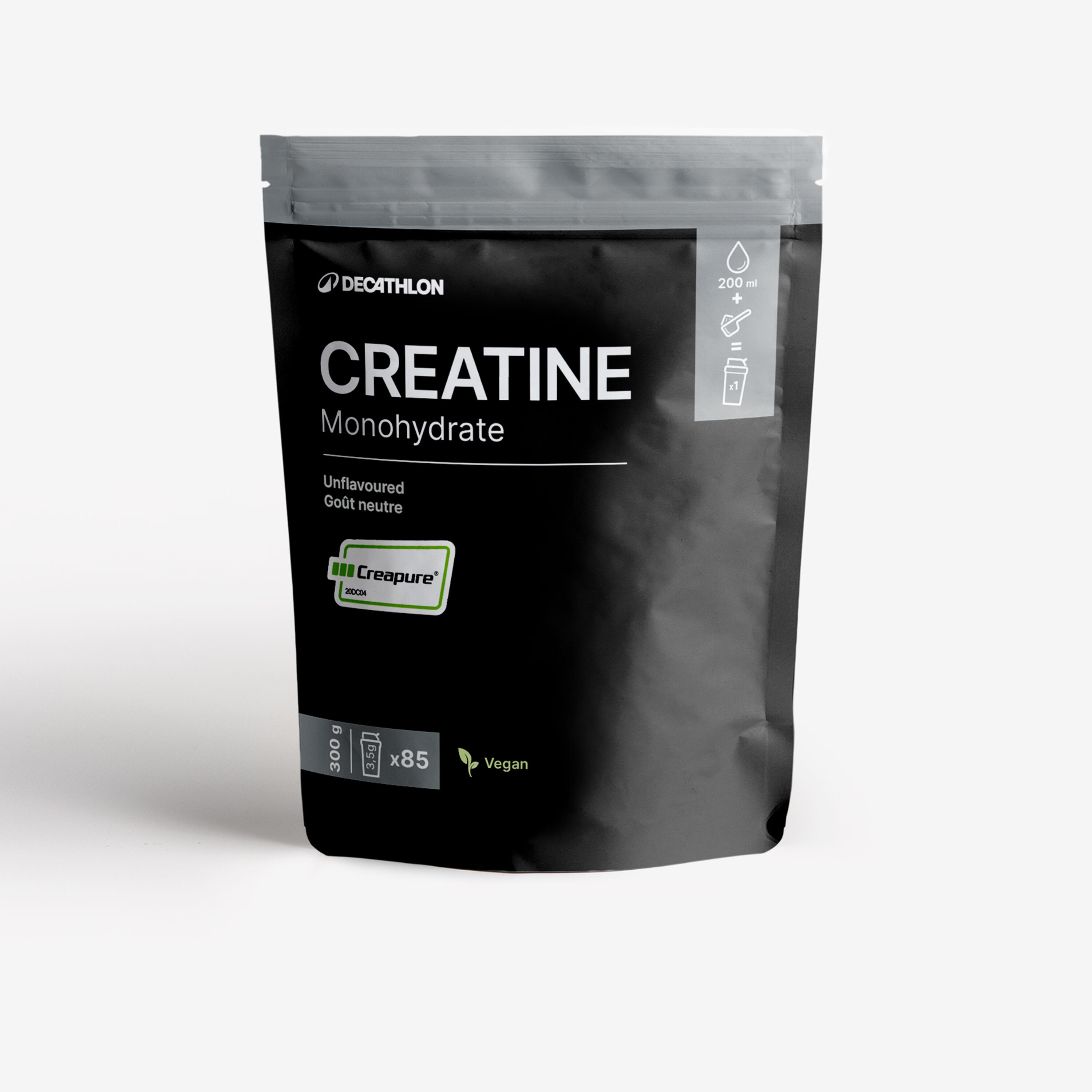 Kreatin Pulver Monohydrat Creapure® geschmacksneutral  300 g