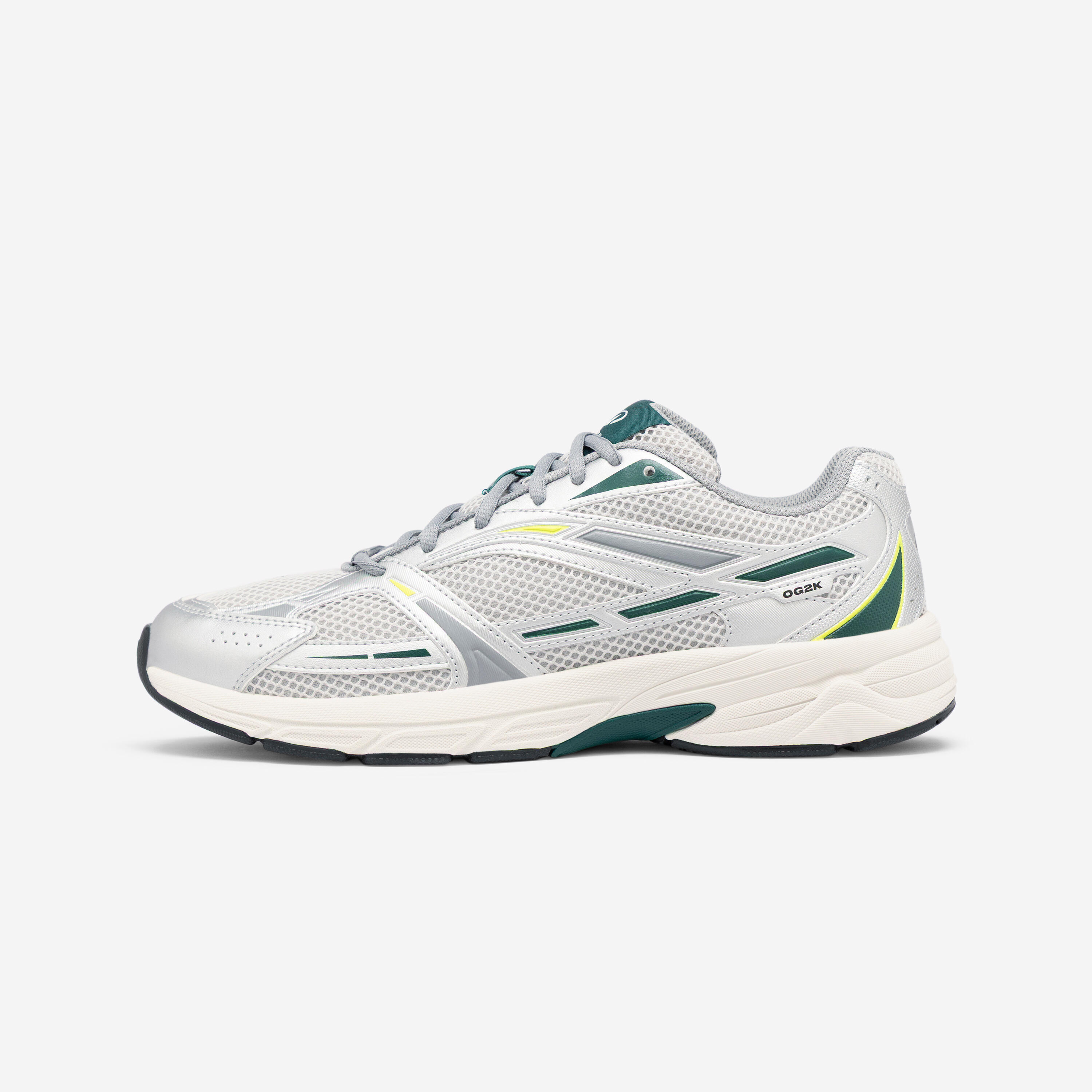 Fitnessschuhe Sneaker Herren - OG2K grau/grün