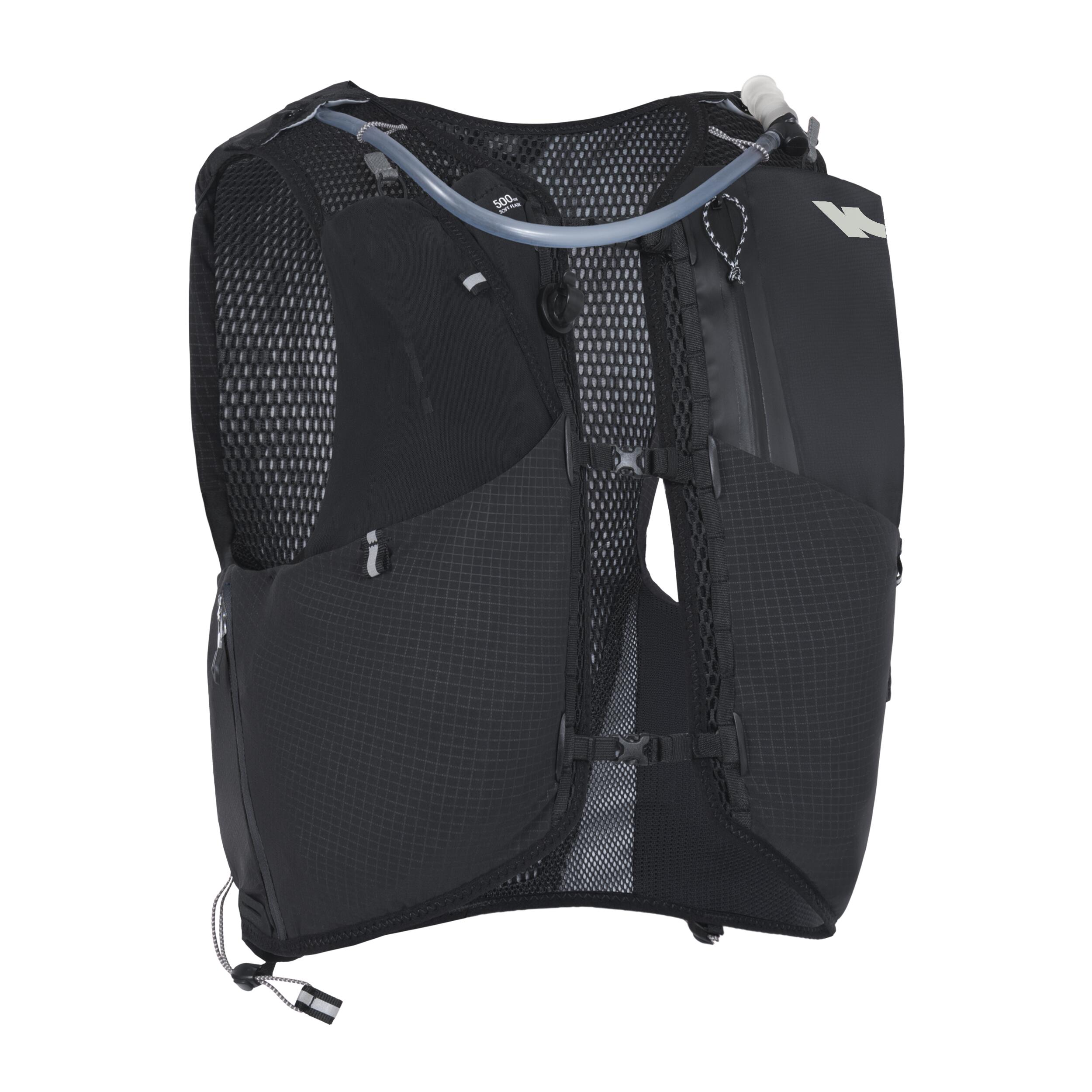 Laufrucksack Trailrunning 15 Liter - 900 graphitgrau