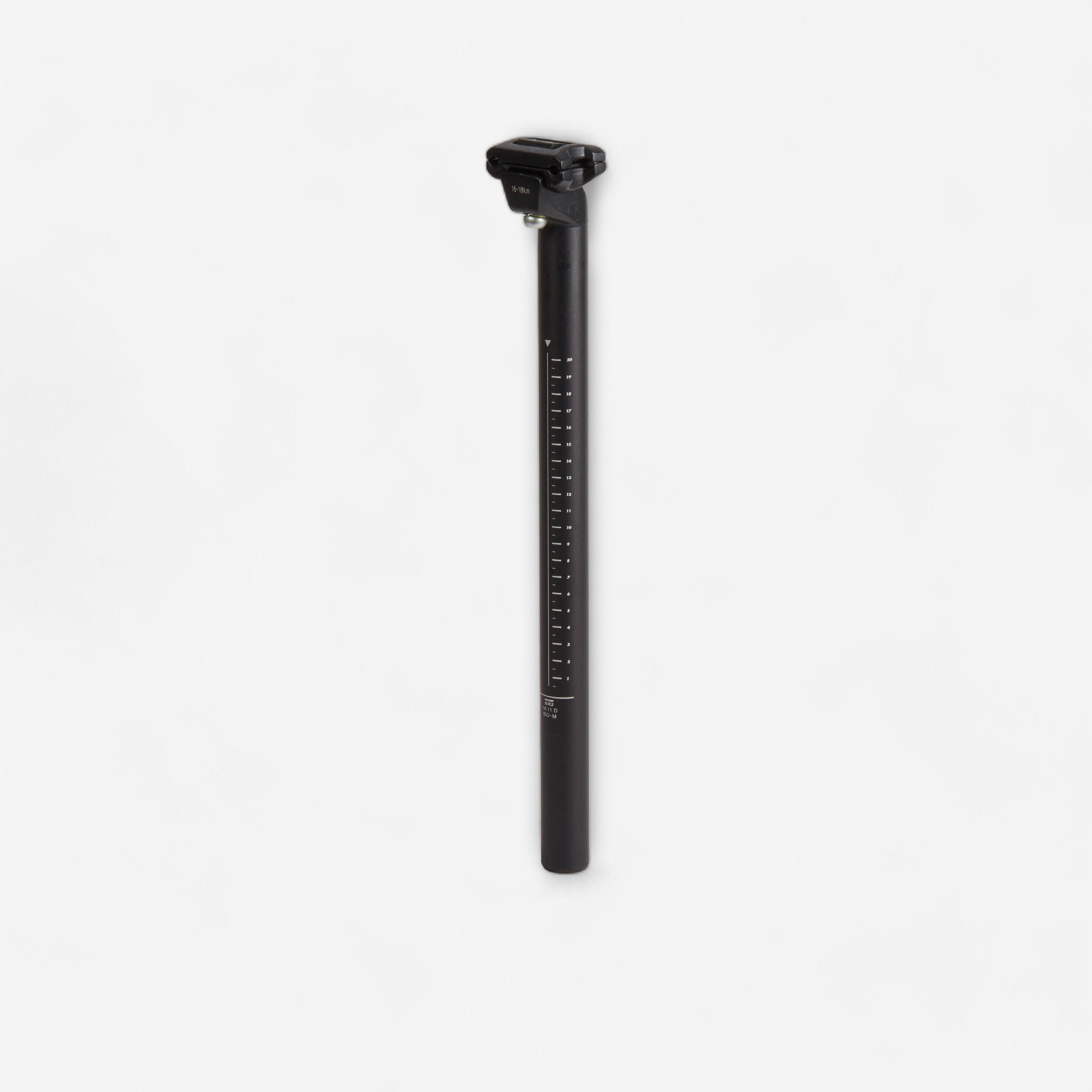 Sattelstütze 29,8 mm 350 mm Aluminium schwarz