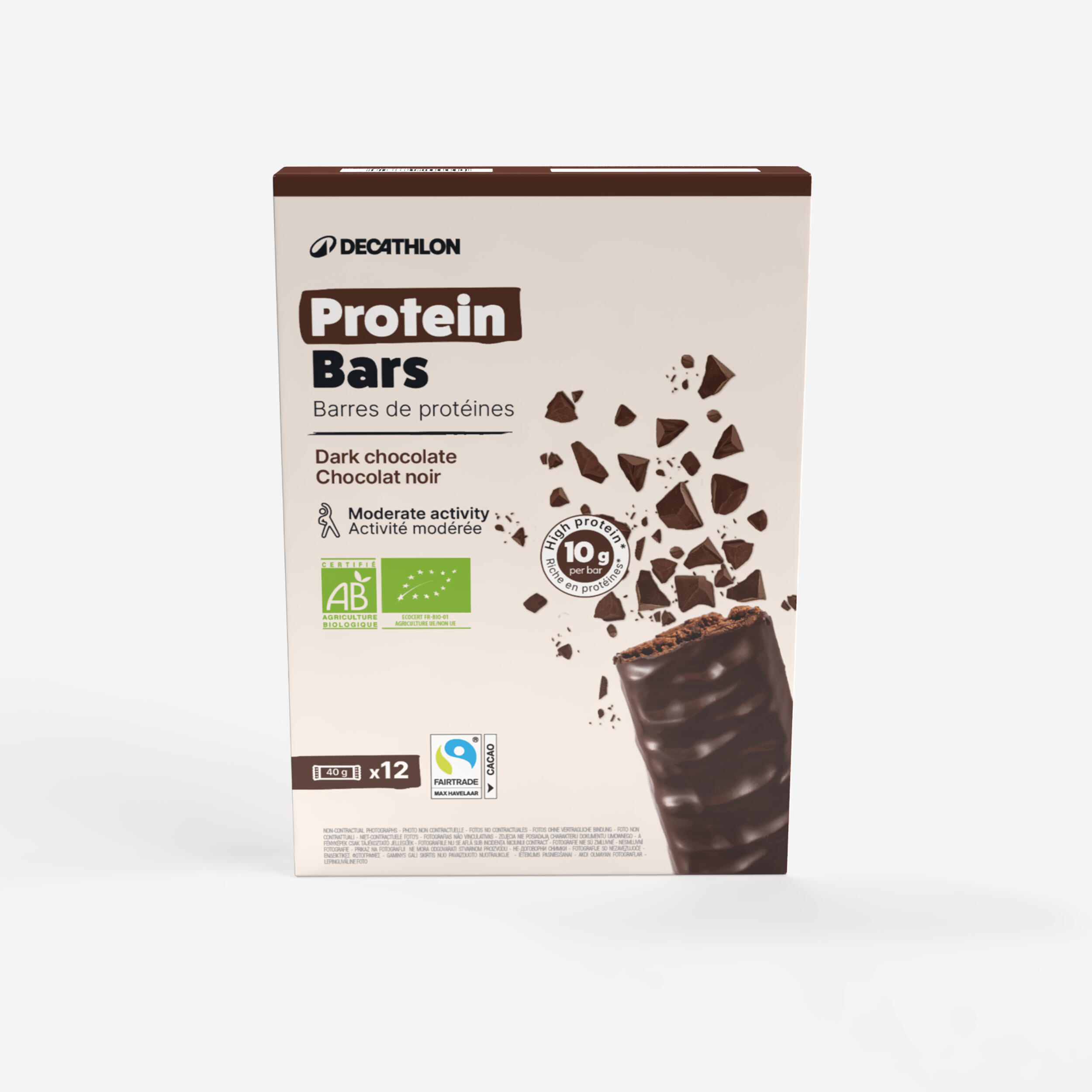 Bio Proteinriegel dunkle Schokolade 12 St.