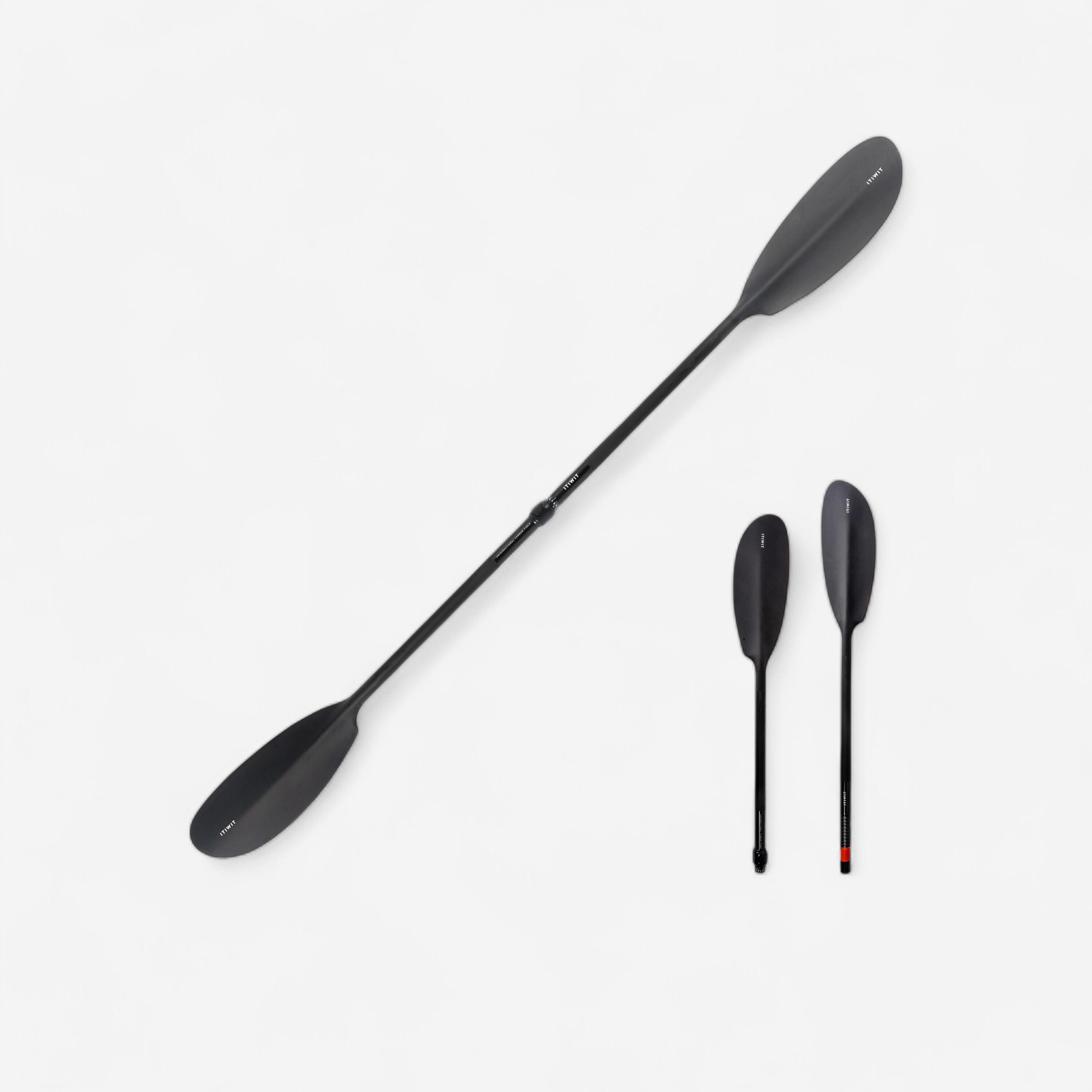 Kajakpaddel Carbon zweiteilig zerlegbar verstellbar 210–220 cm X900