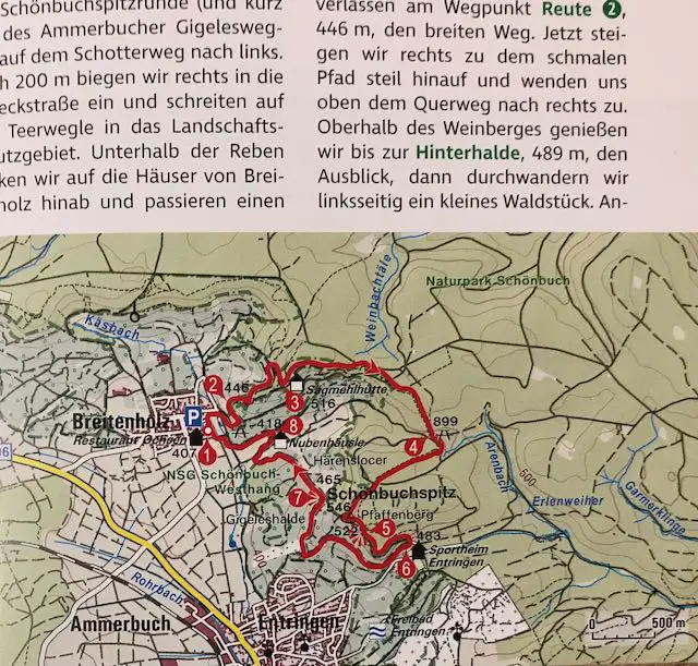 Premiumwandern Schwaebische Alb - Übersicht