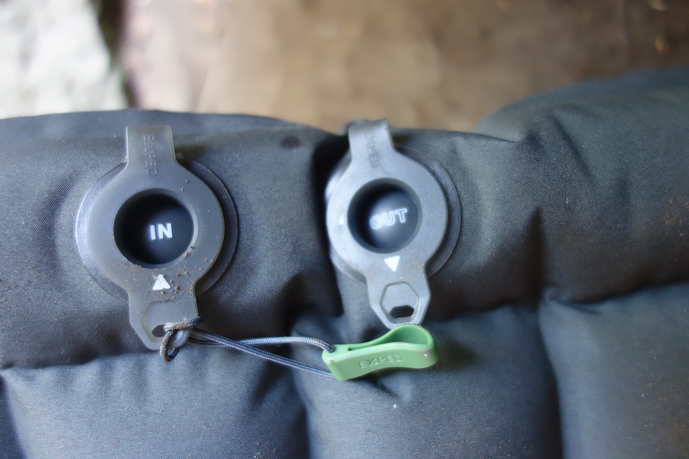 Die Ventile der Isomatte