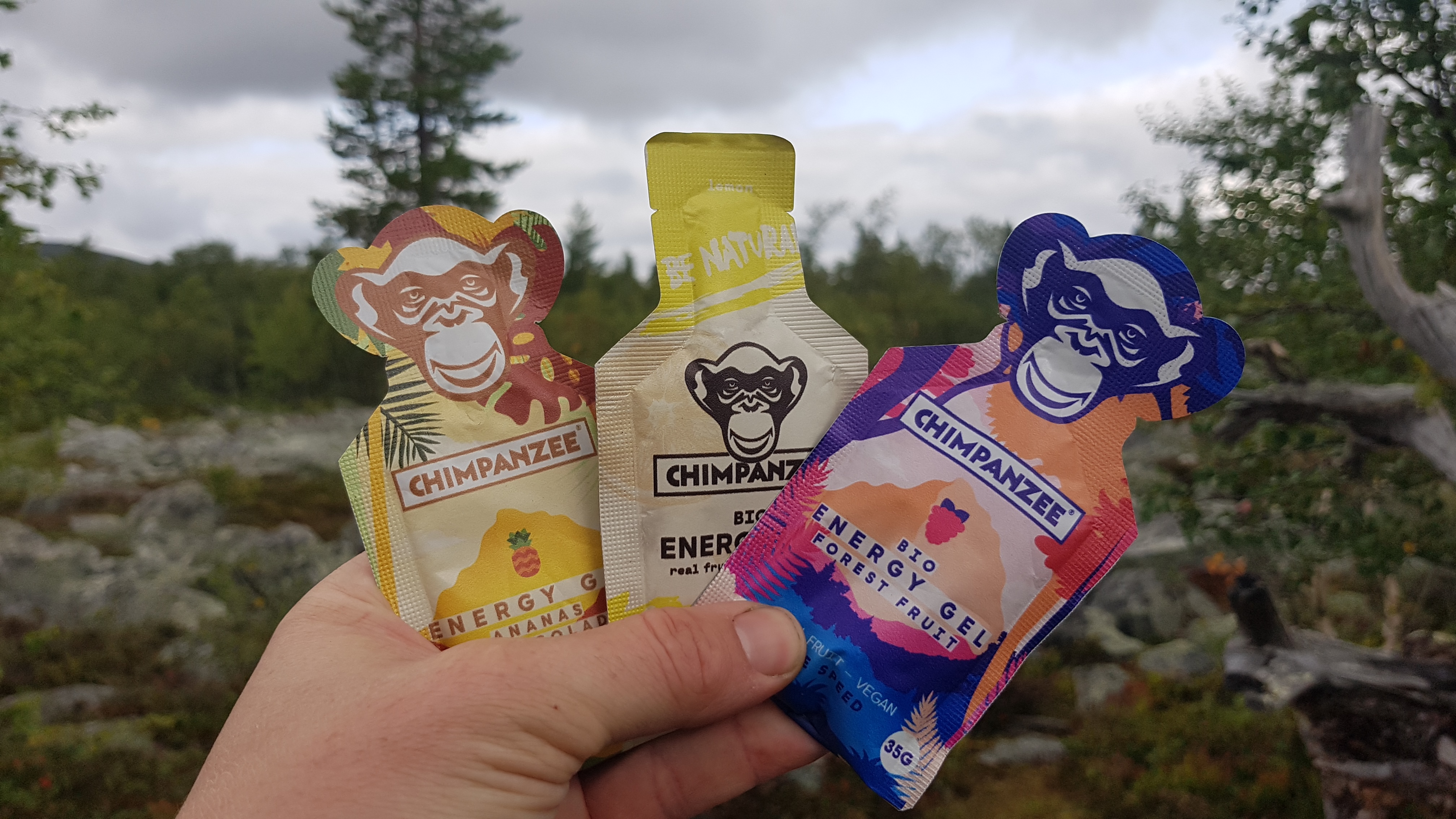 3 verschiedene Gele in Schweden